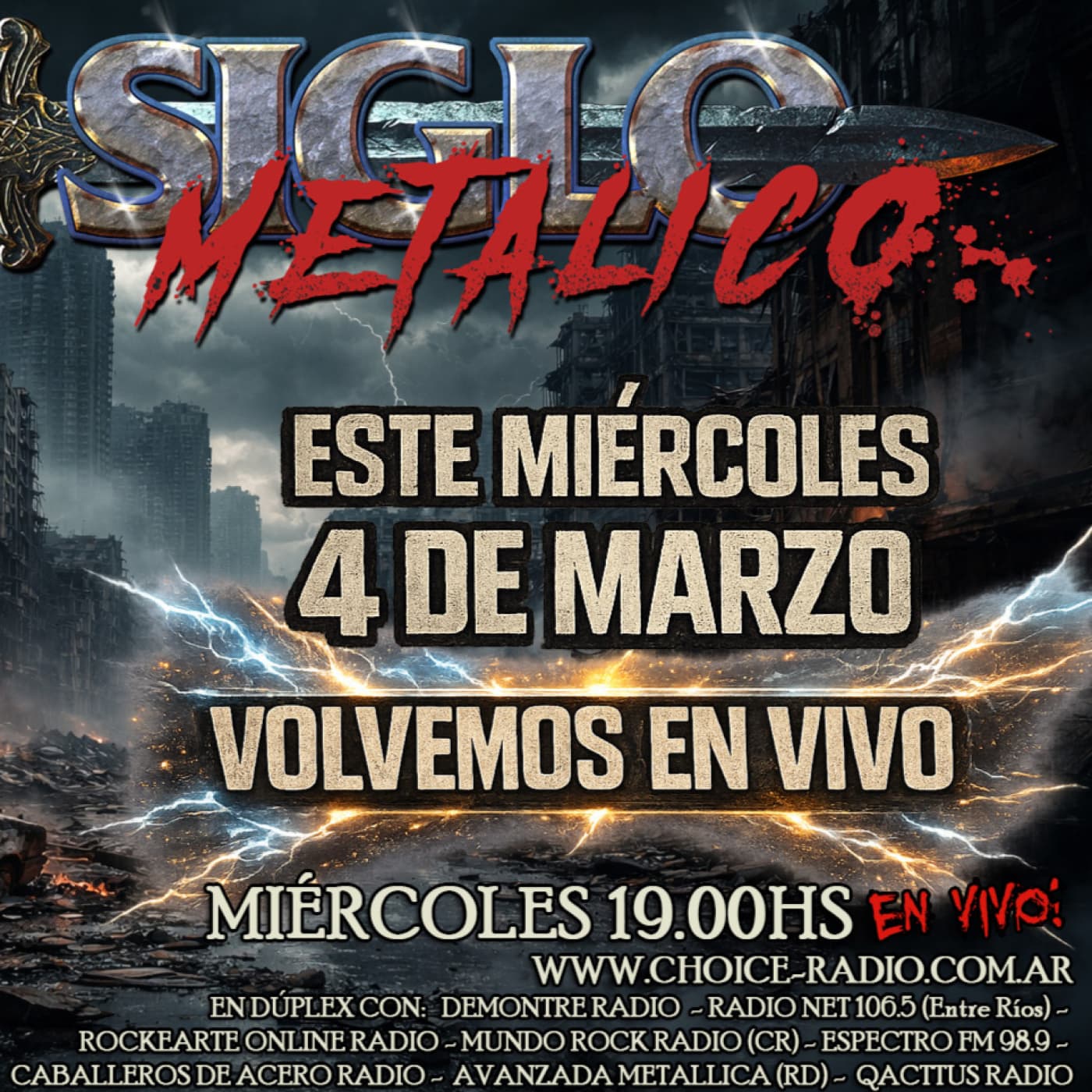 SIGLO METÁLICO Programa Nro. 914 - SIGLO METÁLICO cover