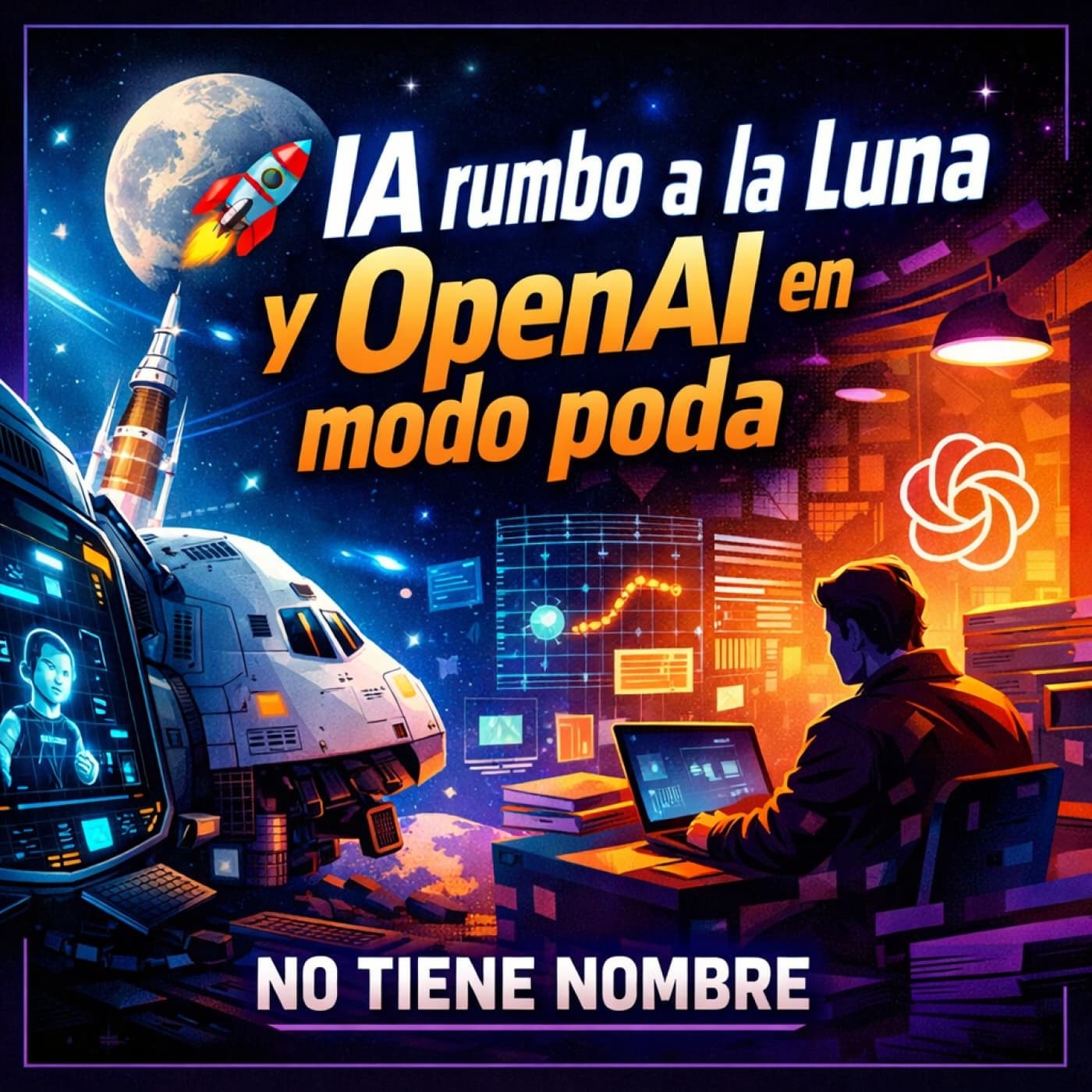 NTN 508 -   Artemis II y el drama de OpenAI - No Tiene Nombre cover