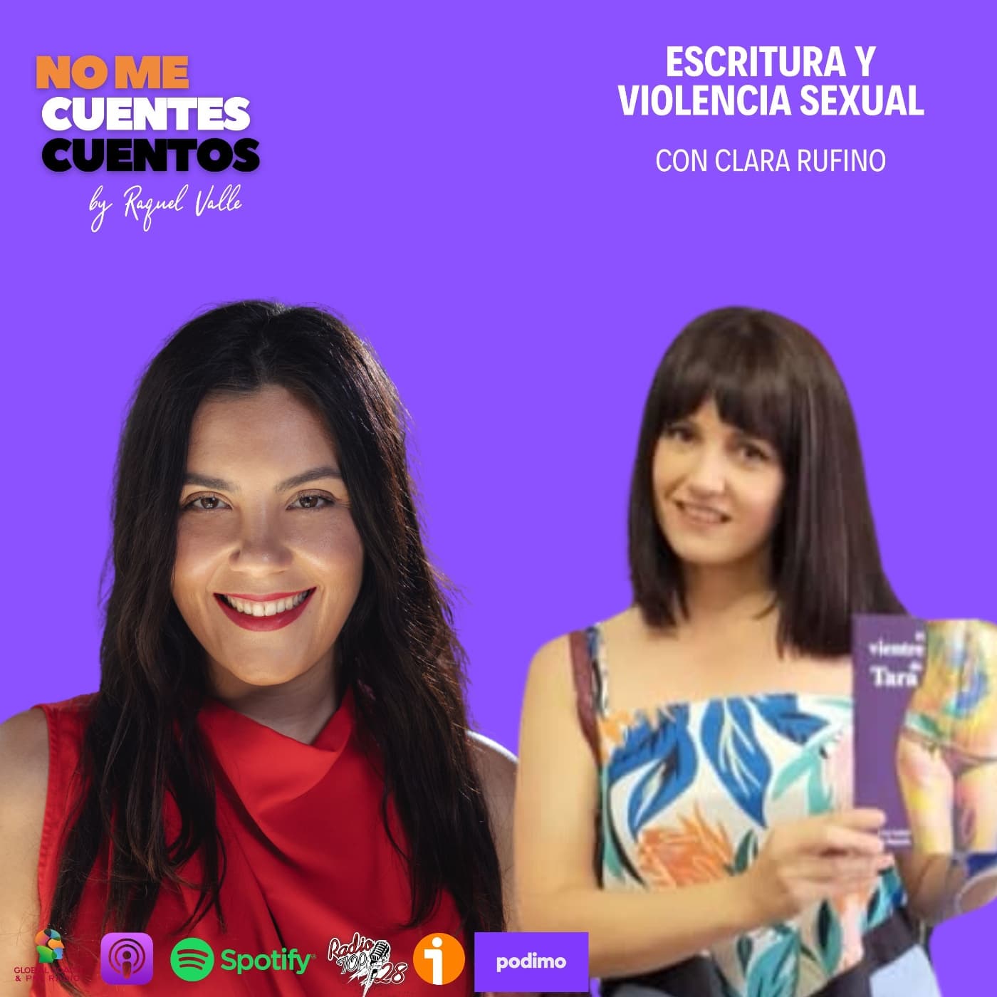 Escritura y violencia sexual con Clara Rufino - No me cuentes cuentos cover