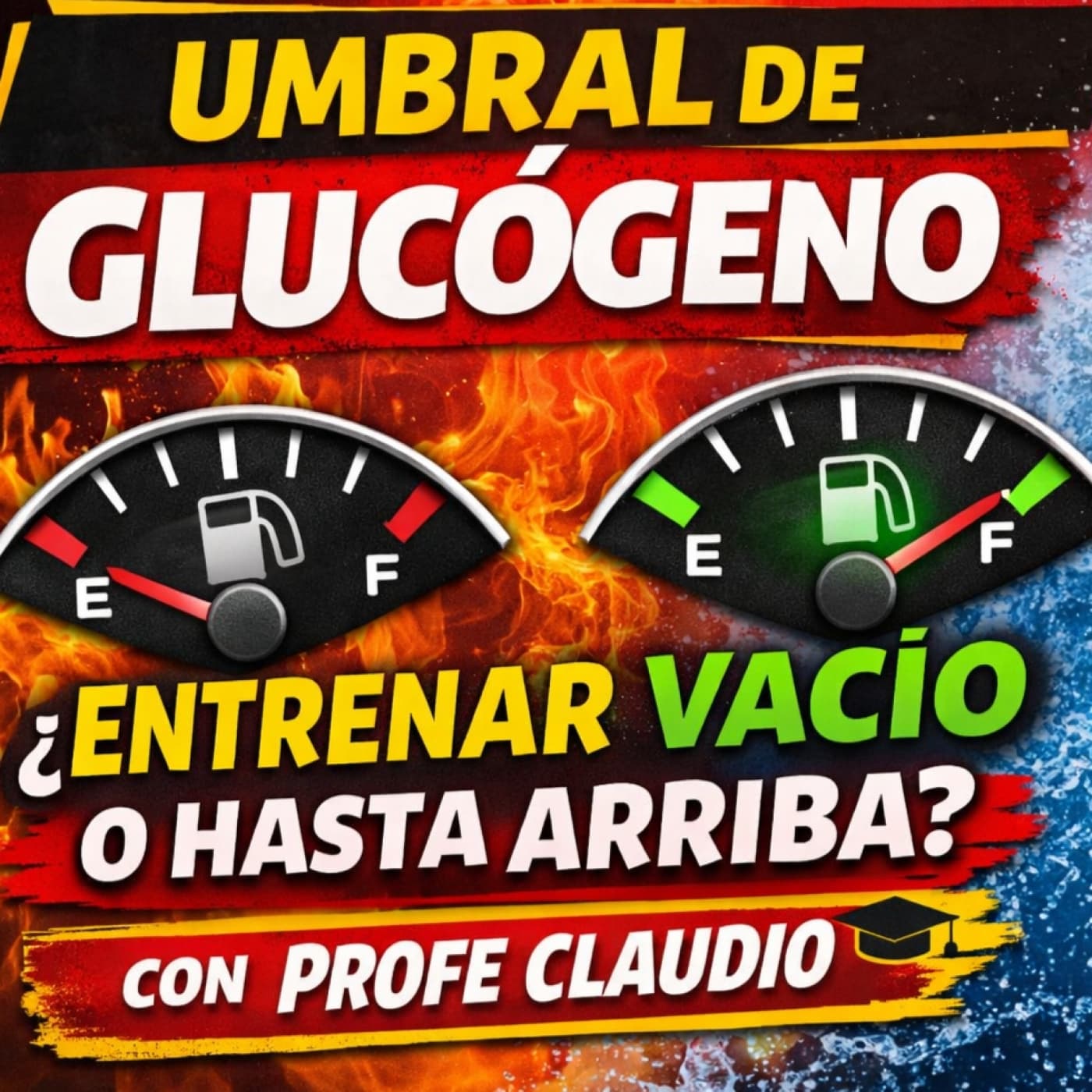 285. Umbral de glucógeno: la verdad sobre entrenar vacío o lleno - PROFE CLAUDIO NIETO cover