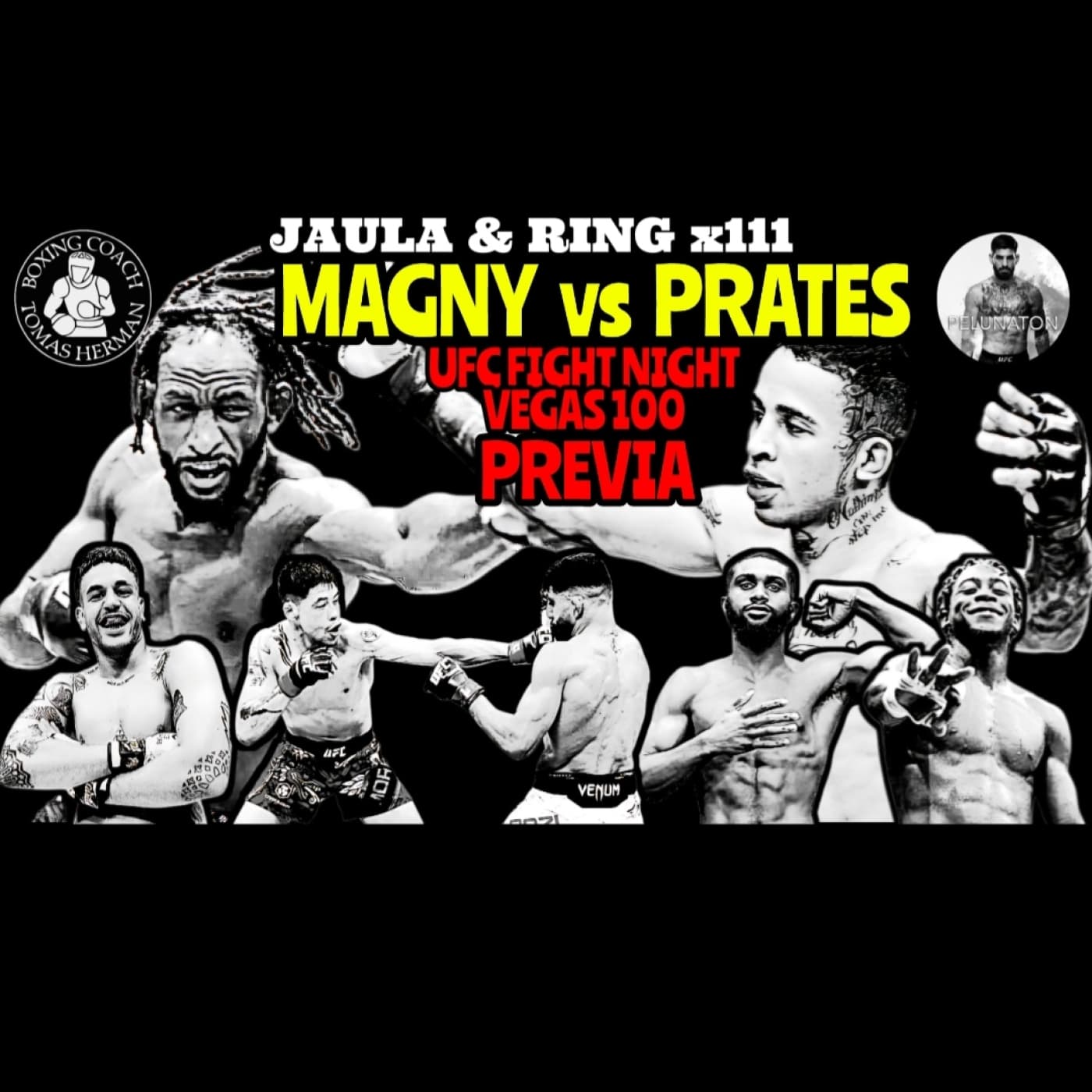 MAGNY vs PRATES | UFC VEGAS 100 Previa - Tomás Hermán cover