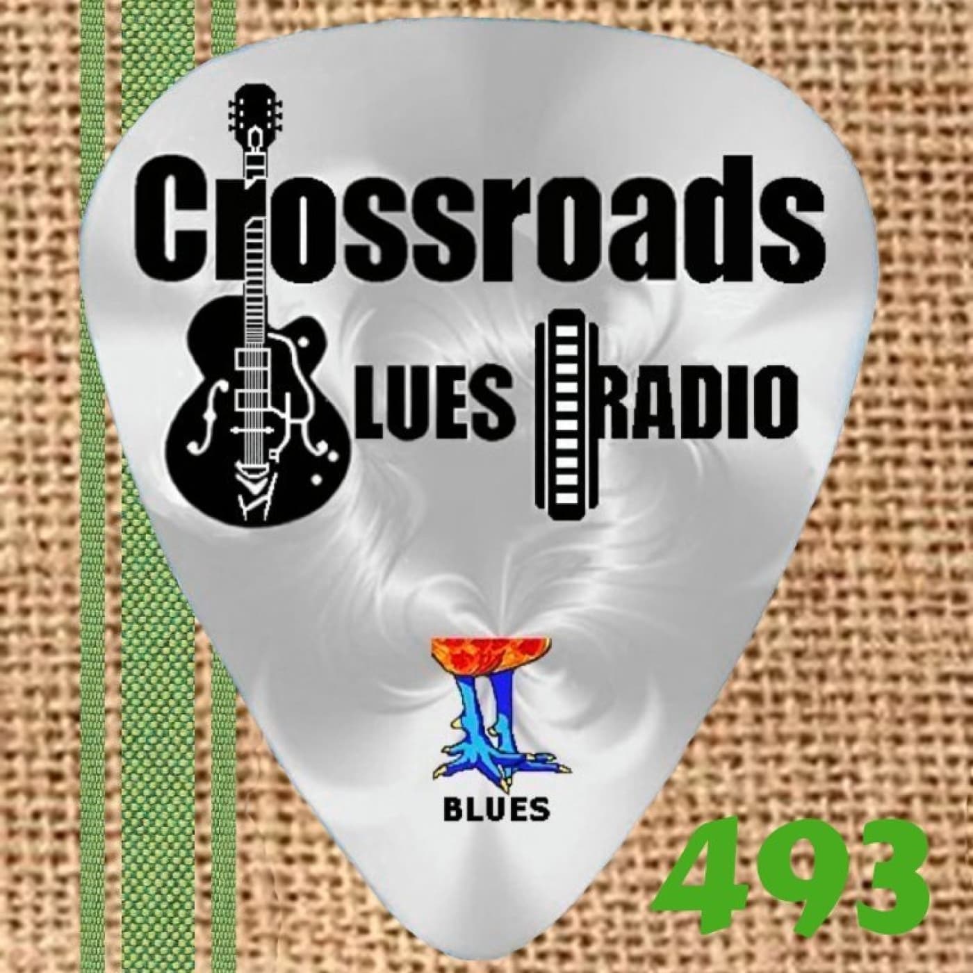 E493 "Blues Anniversaries & Primavera in Black" - Crossroads Blues RADIO cover