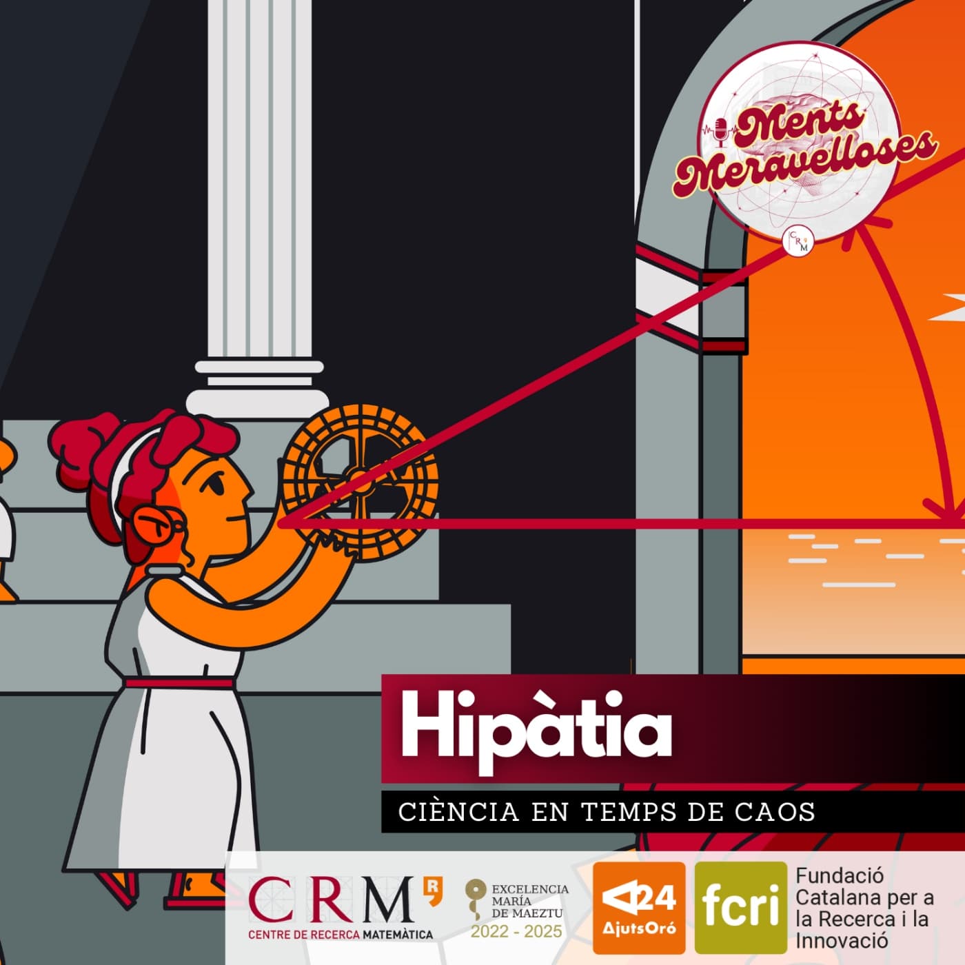 Hipàtia: ciència en temps de caos - Ments meravelloses cover