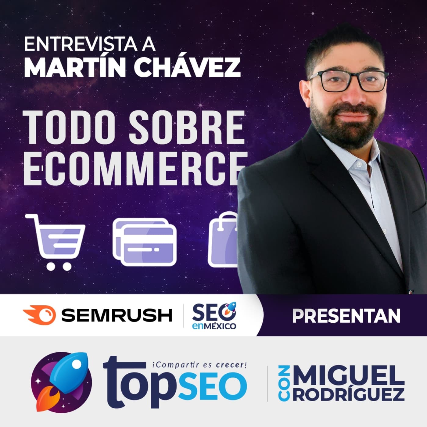 Ecommerce con Martín Chávez de Marketing4Ecommerce México - TOP SEO cover