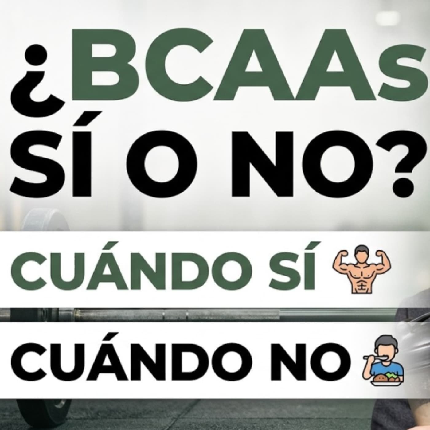289. El SUPLEMENTO más vendido del GYM que probablemente NO necesitas (BCAAs) - PROFE CLAUDIO NIETO cover