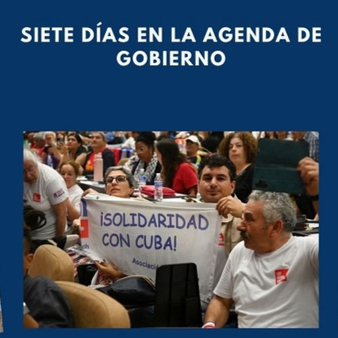 Siete días en la agenda de Gobierno - Radio Rebelde cover