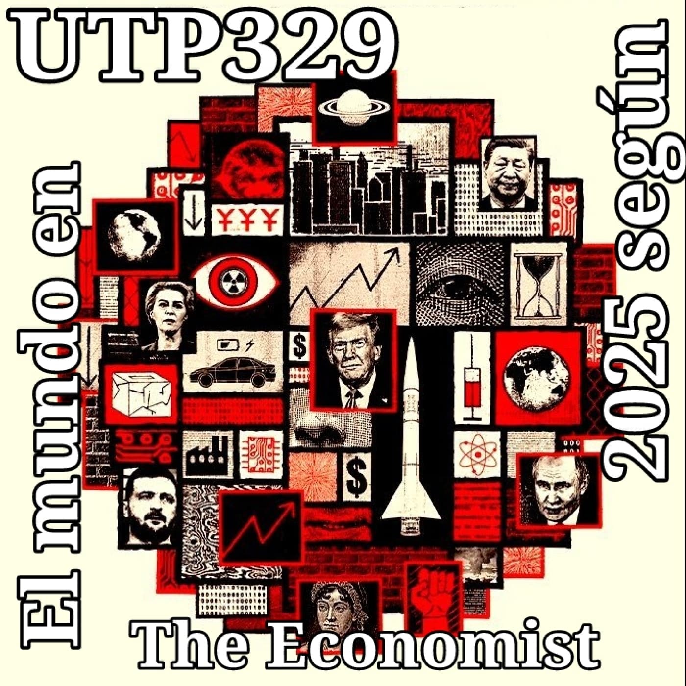 UTP329 Portada para el 2025 The Economist — Buscadores de la verdad cover