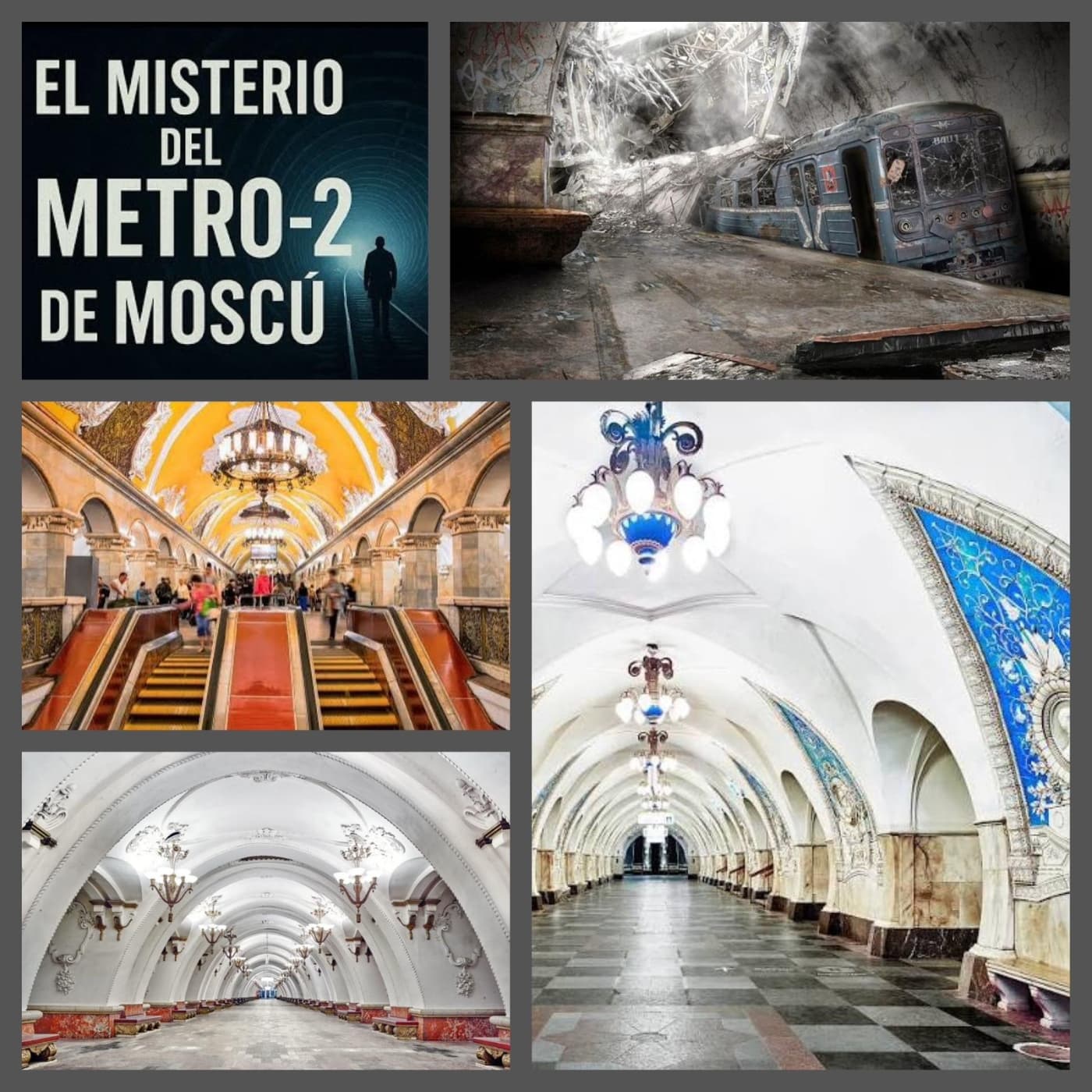 Los grandes Misterios del Metro de Moscú. - El Centinela del Misterio cover