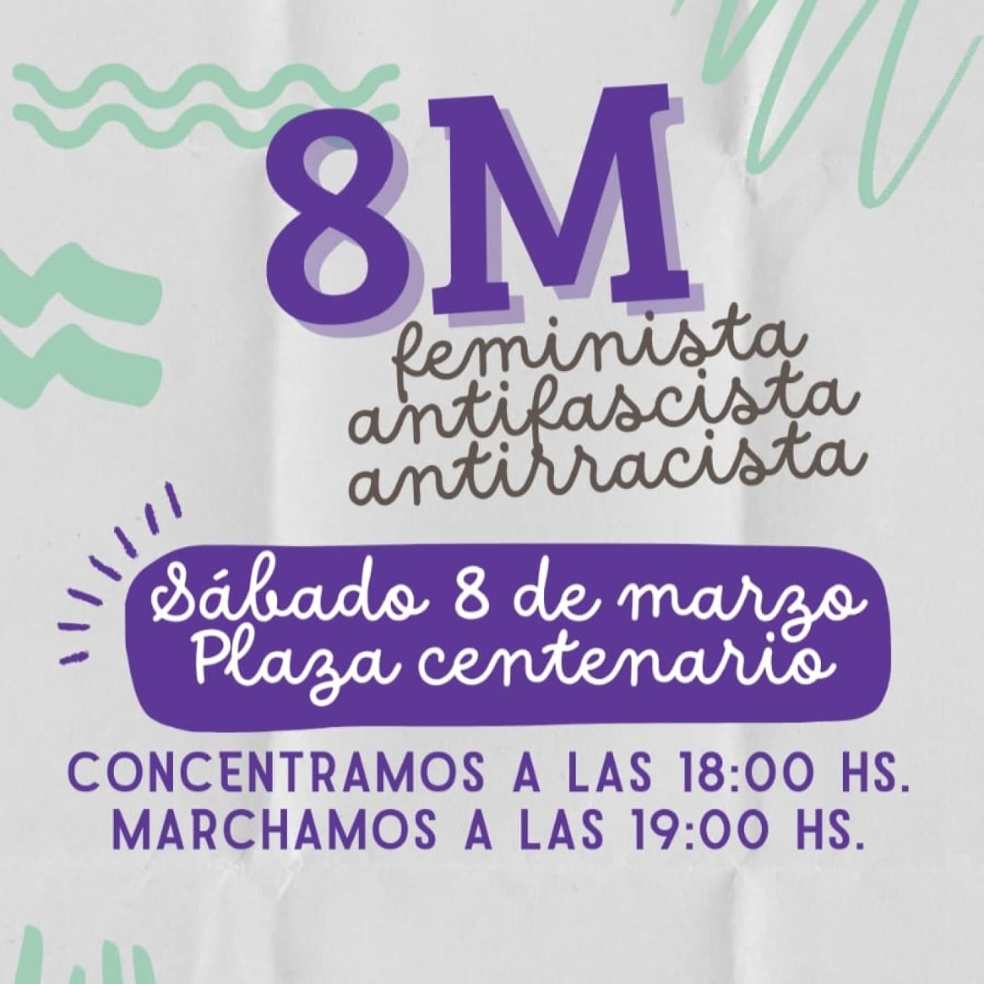 El sábado 8 de marzo salimos a las calles - Podcast de Amigos del Rock cover