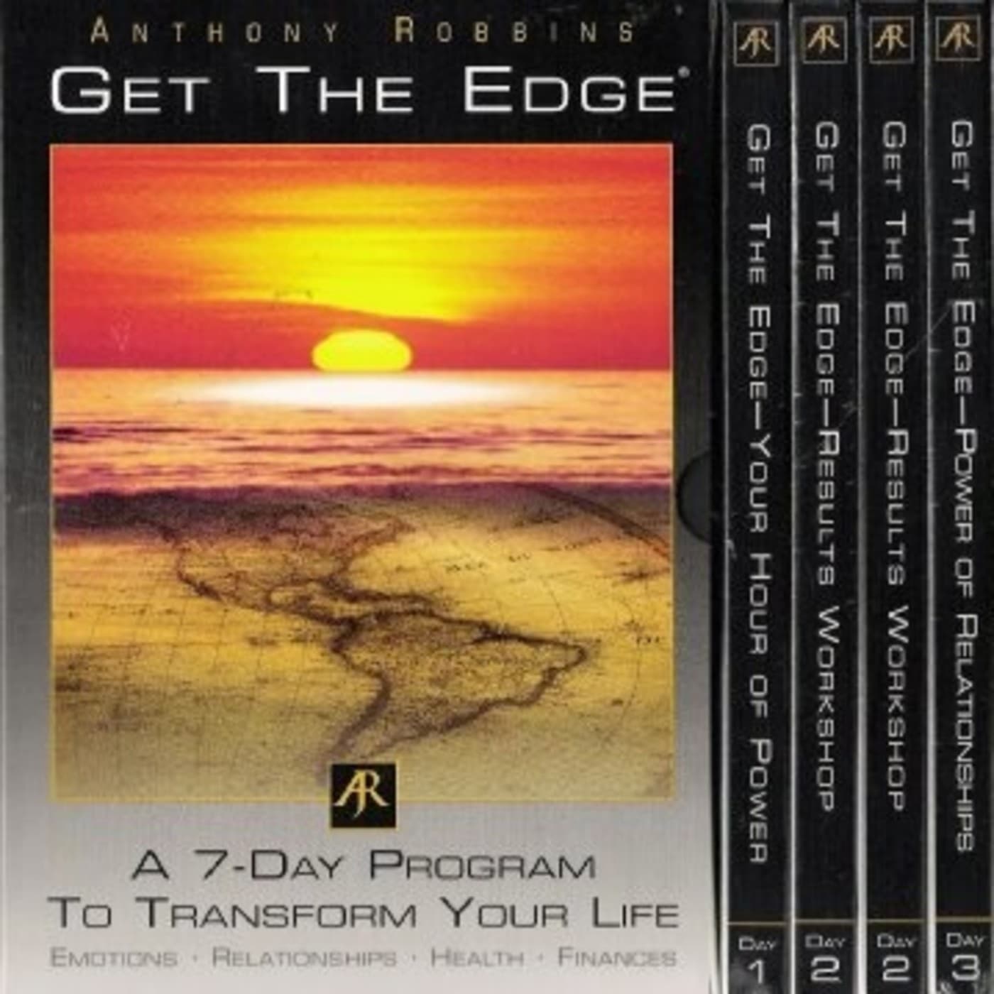 Anthony Robbins - Get the edge cover
