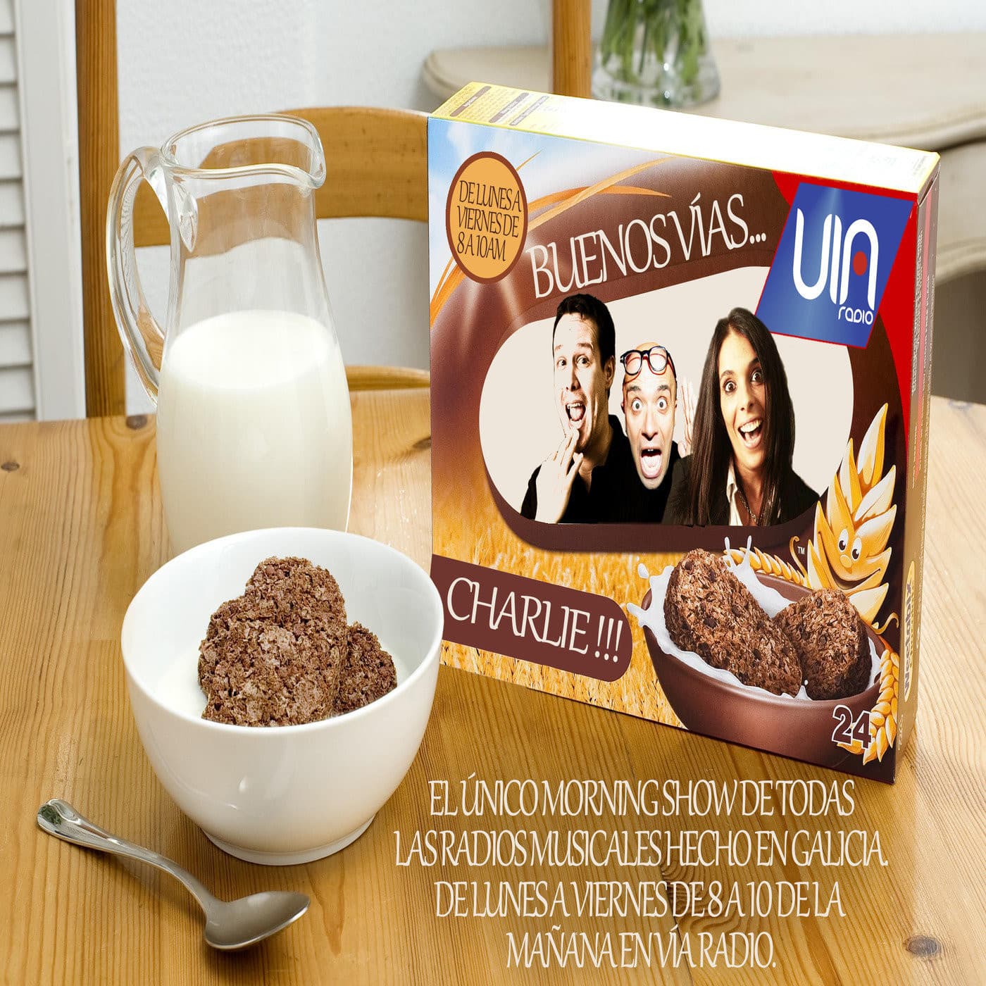 BUENOS VÍAS CHARLIE programa 168 17-06-2015 - Charlie cover