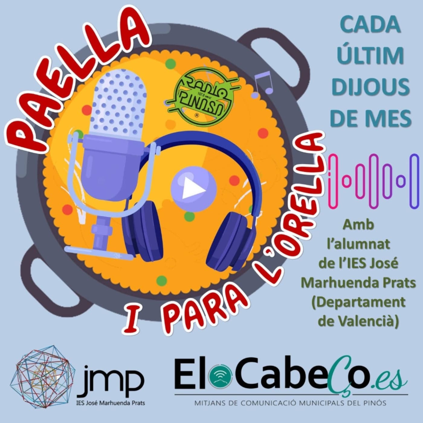 PAELLA I PARA L'ORELLA - ABRIL — Radiopinoso cover