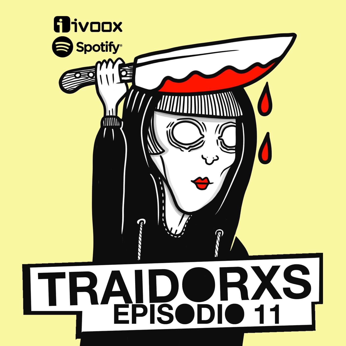 EP.11 - Toneladas de Hardcore y mucho flow pesado. - Traidorxs Podcast cover