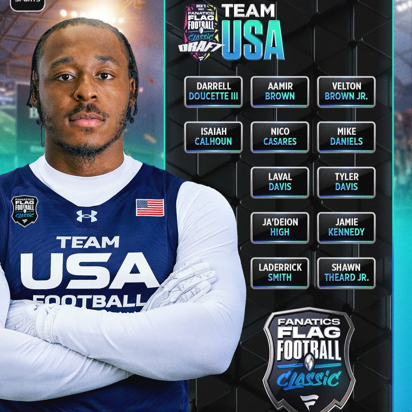 Programa 372. El Team USA de flag, pone en su sitio a la NFL - 8 Costuras cover