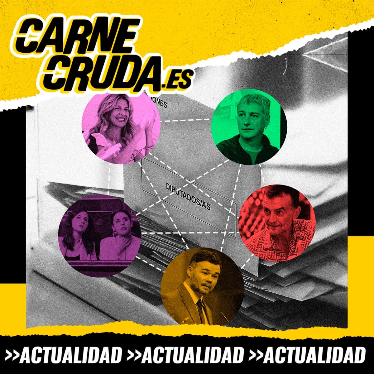 Rufián y la unidad de la izquierda OK OK DEF FINAL (CARNE CRUDA #1622) - Carne Cruda - PROGRAMAS cover