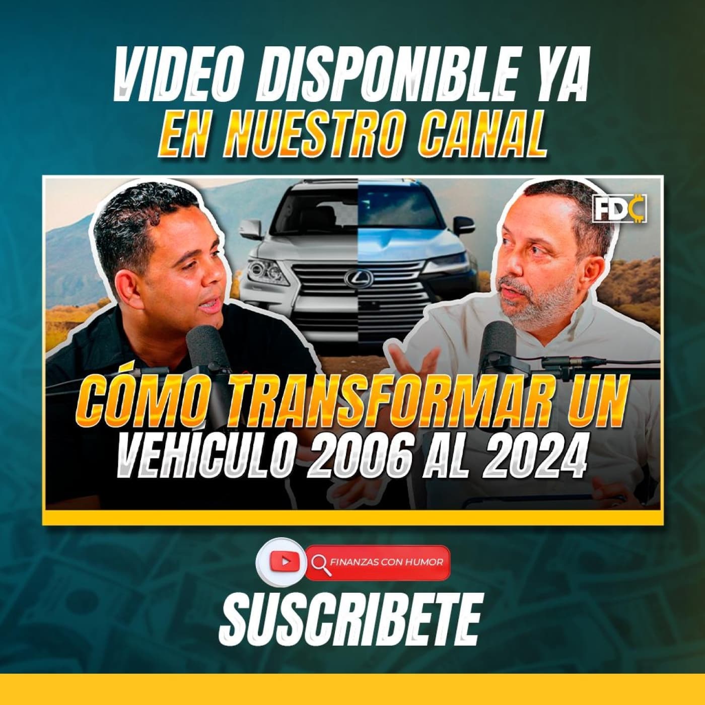 Transformando una Lexus 570 del 2013 al 2023 #NoxRD - Finanzas con Humor cover