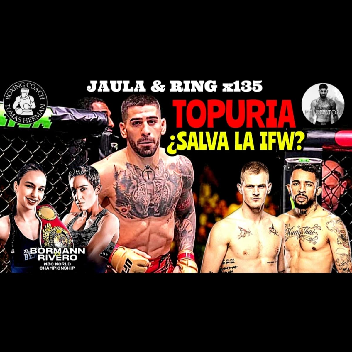 TOPURIA ¿Salva la IFW? | Previa GARRY vs PRATES | Charla con ISA RIVERO - Tomás Hermán cover