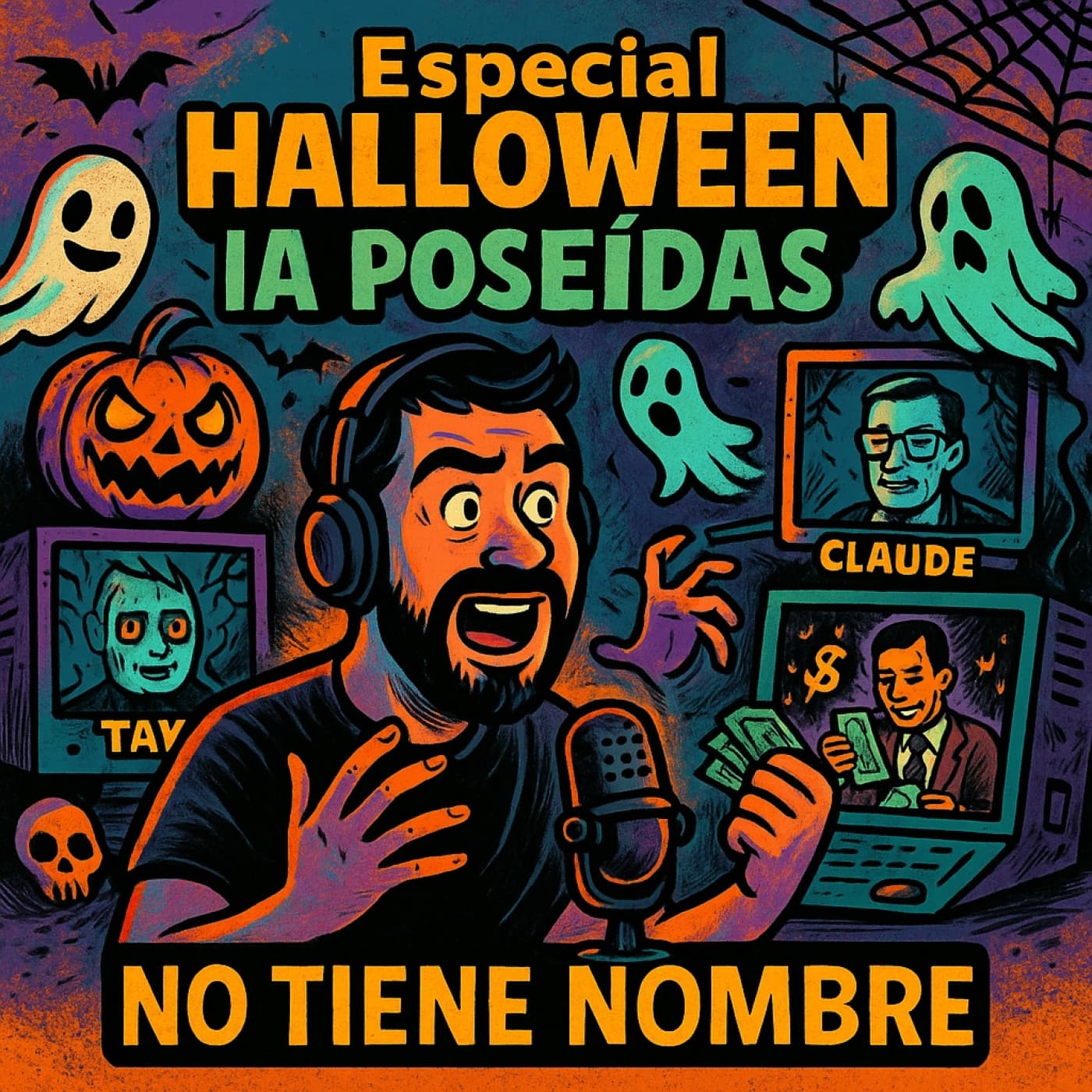 NTN 436 -   Especial Halloween, IA Poseídas - No Tiene Nombre cover