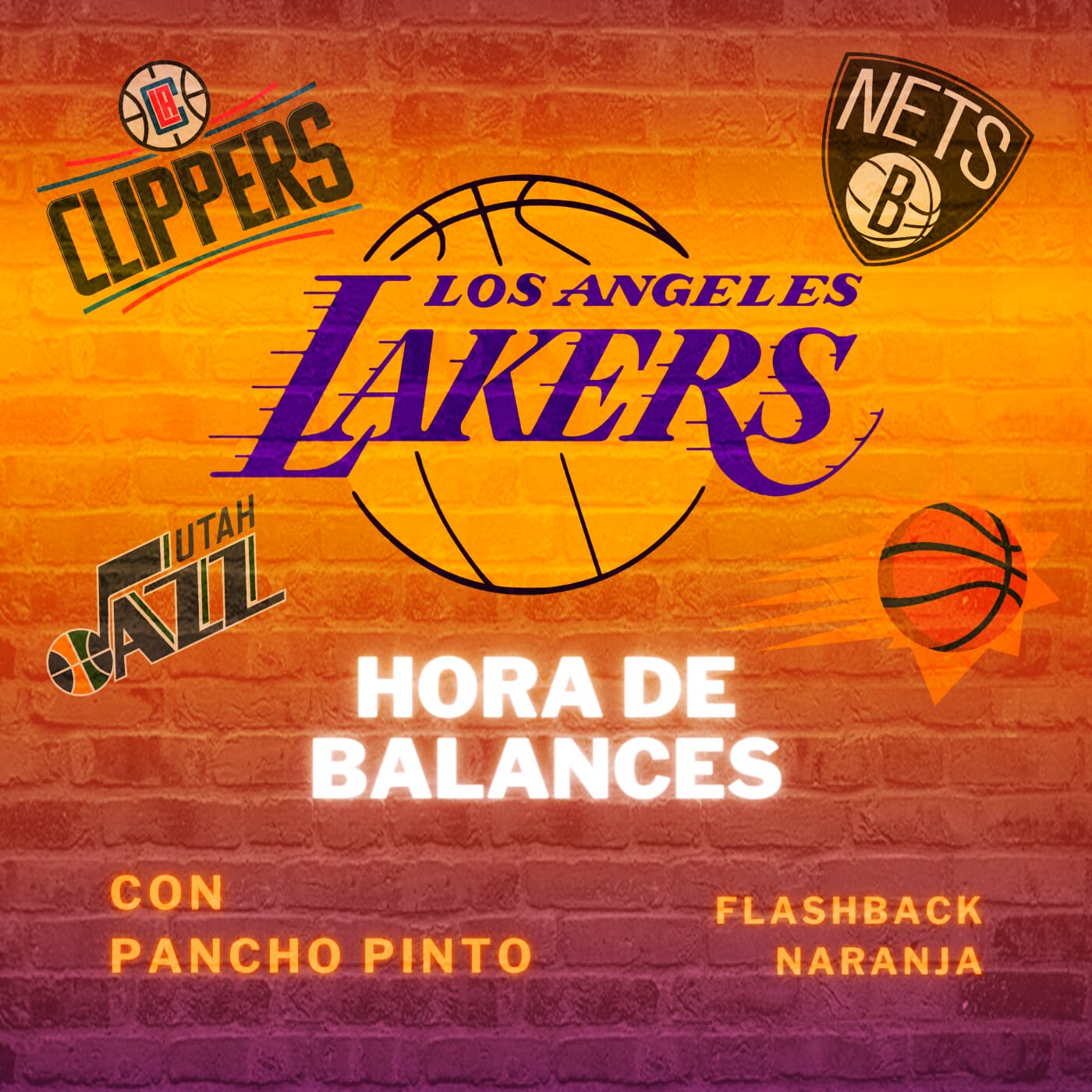 Balance y futuro de los Lakers y mucho más | con Pancho Pinto - Flashback Naranja cover