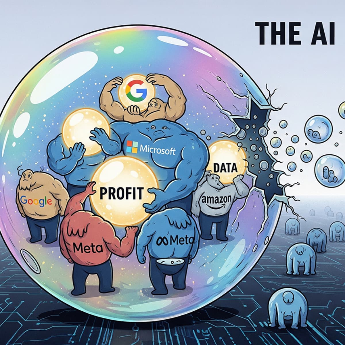 #299 Burbuja de la IA explotando? - Caimanes por el Mundo cover