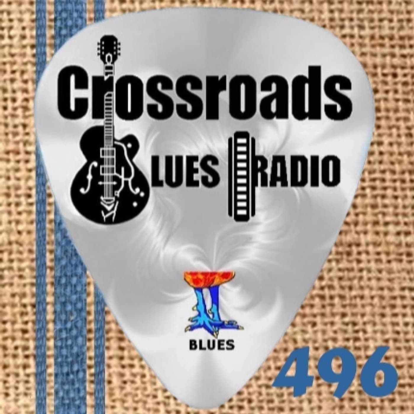 E496 REMEMBERING "Blues Anniversaries" — Crossroads Blues RADIO cover