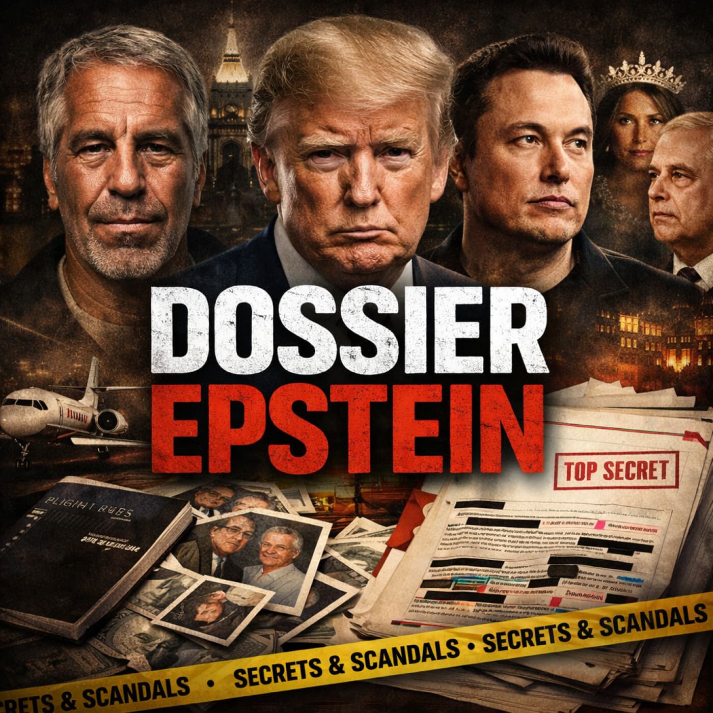 Jeffrey Epstein: el poder al descubierto - Caimanes por el Mundo cover