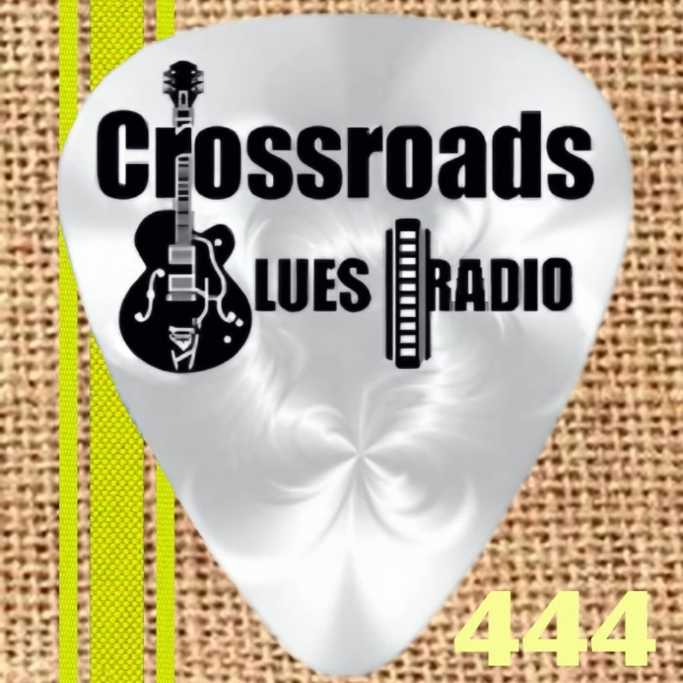 E444 "March Blues Selection" & "Blues Novelties" - Crossroads Blues RADIO cover