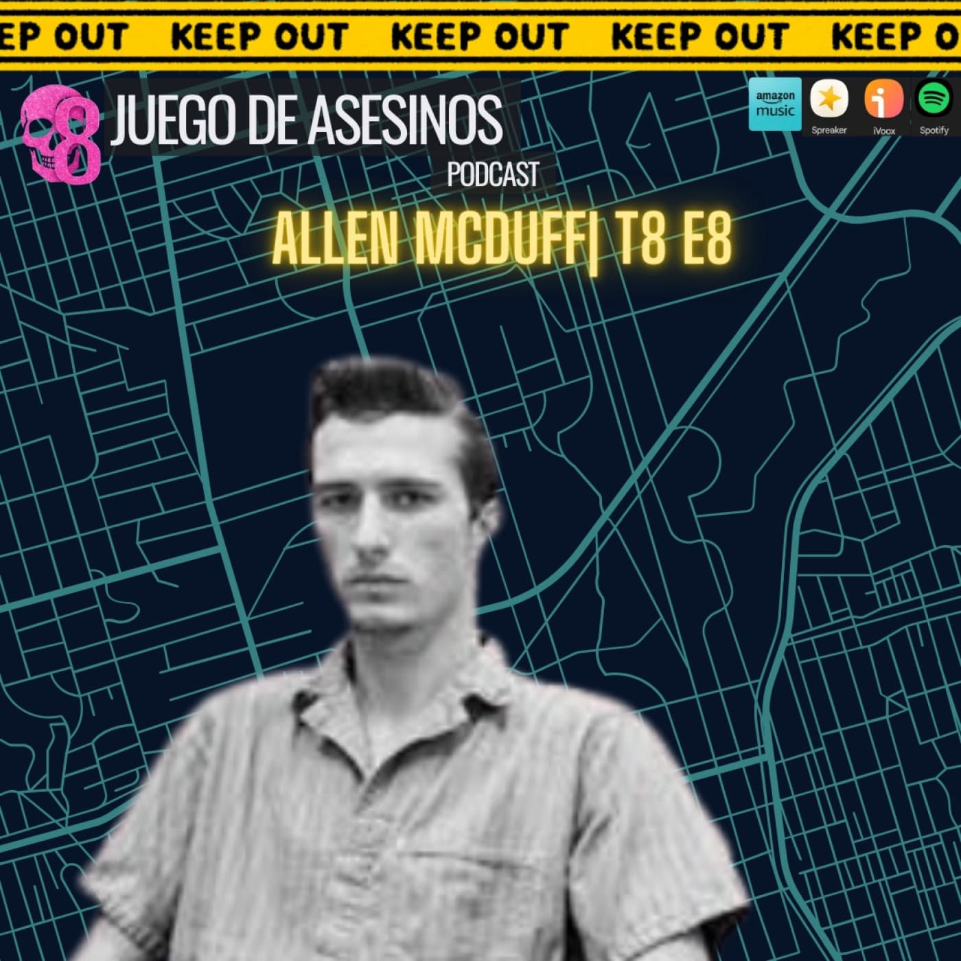 Kenneth Allen McDuff |T8 E8 - Episodio exclusivo para mecenas - Juego de Asesinos Podcast cover