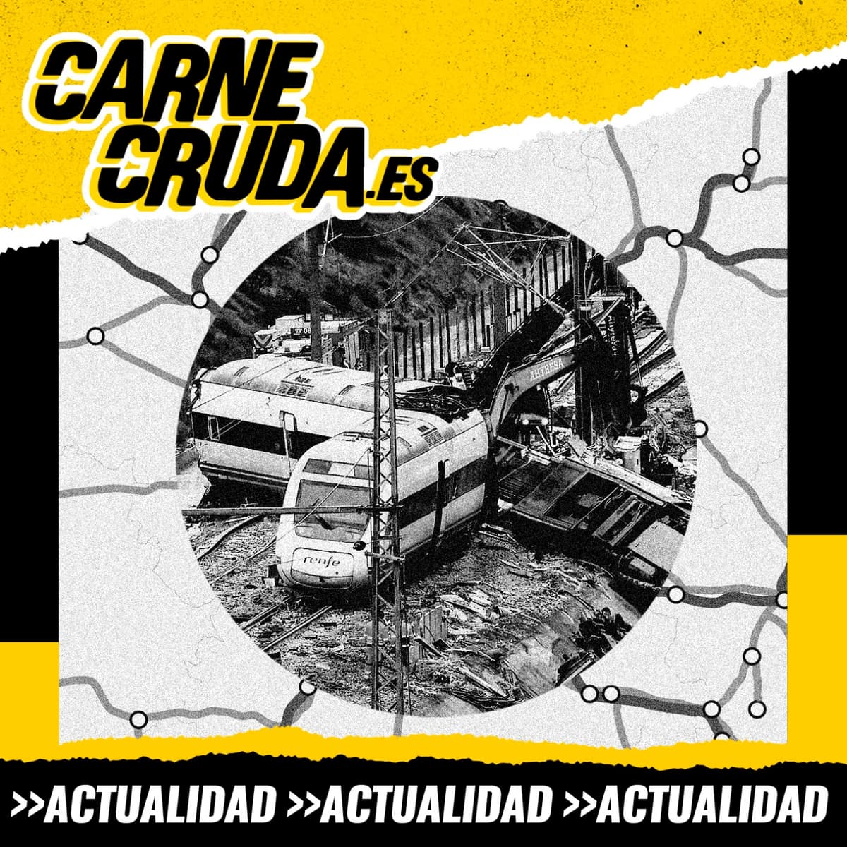 Trenes: qué pasa con nuestro sistema ferroviario (CARNE CRUDA #1609) - Carne Cruda - PROGRAMAS cover
