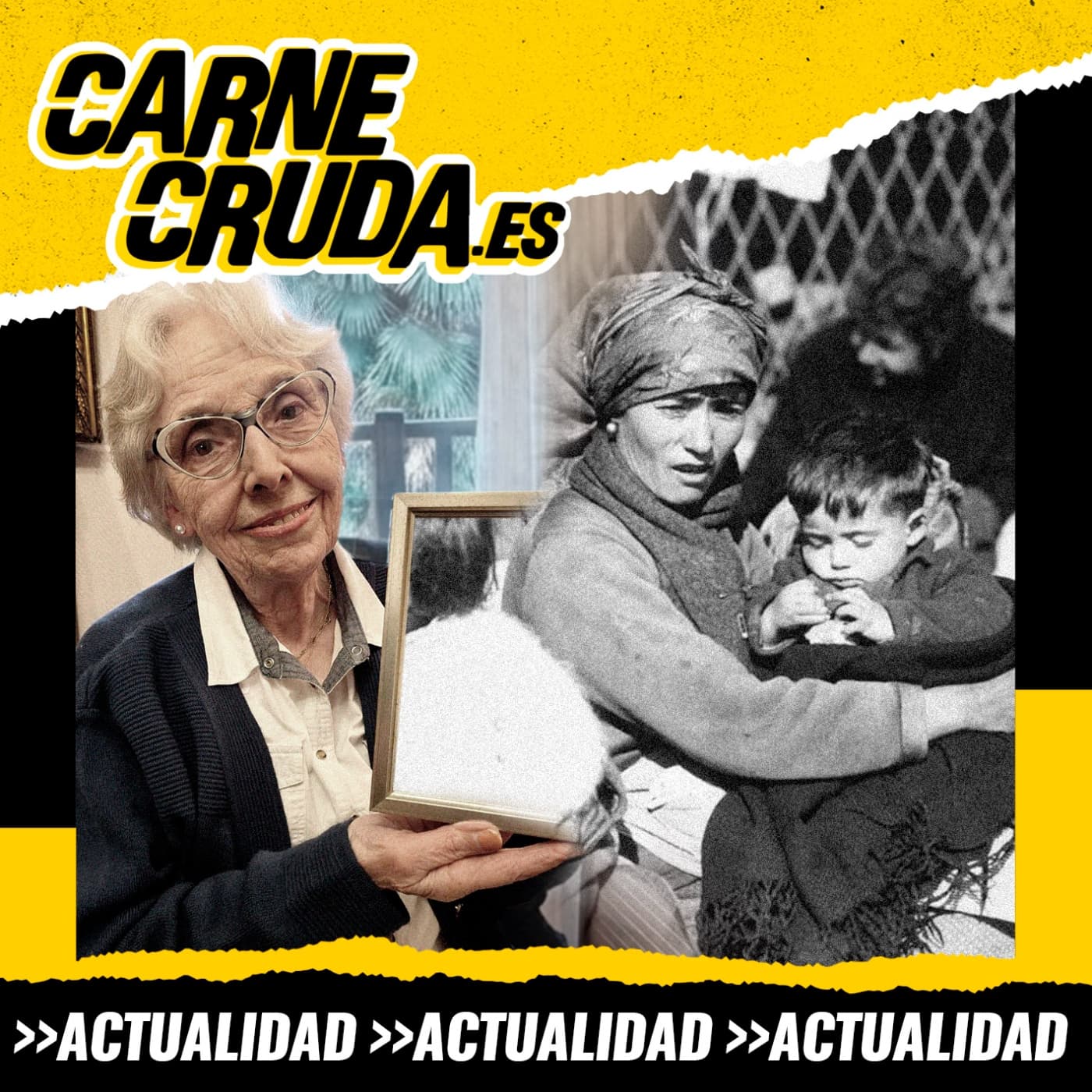 Cuando los refugiados fuimos nosotros (CARNE CRUDA #1600) - Carne Cruda - PROGRAMAS cover
