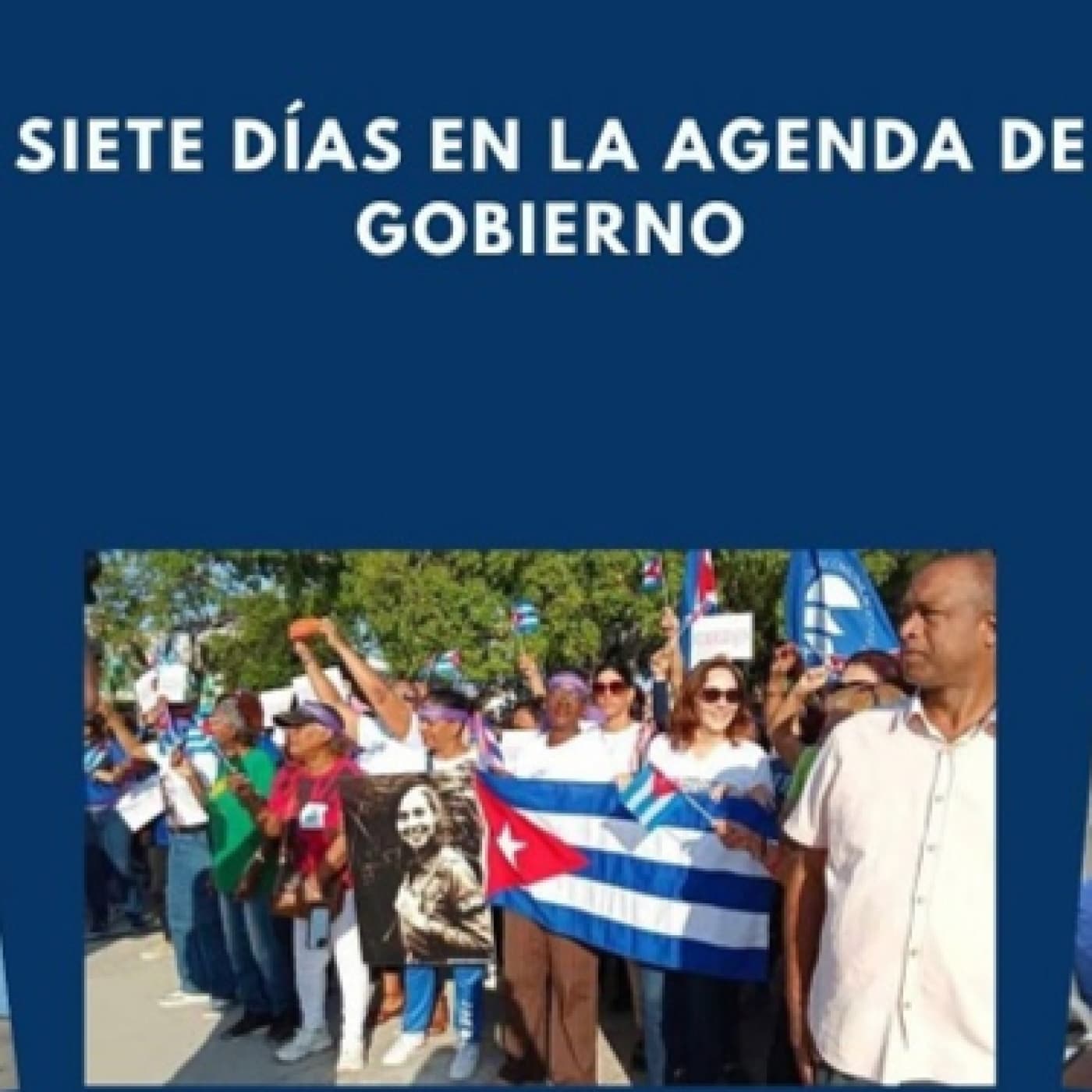 Siete días en la agenda de Gobierno - Radio Rebelde cover