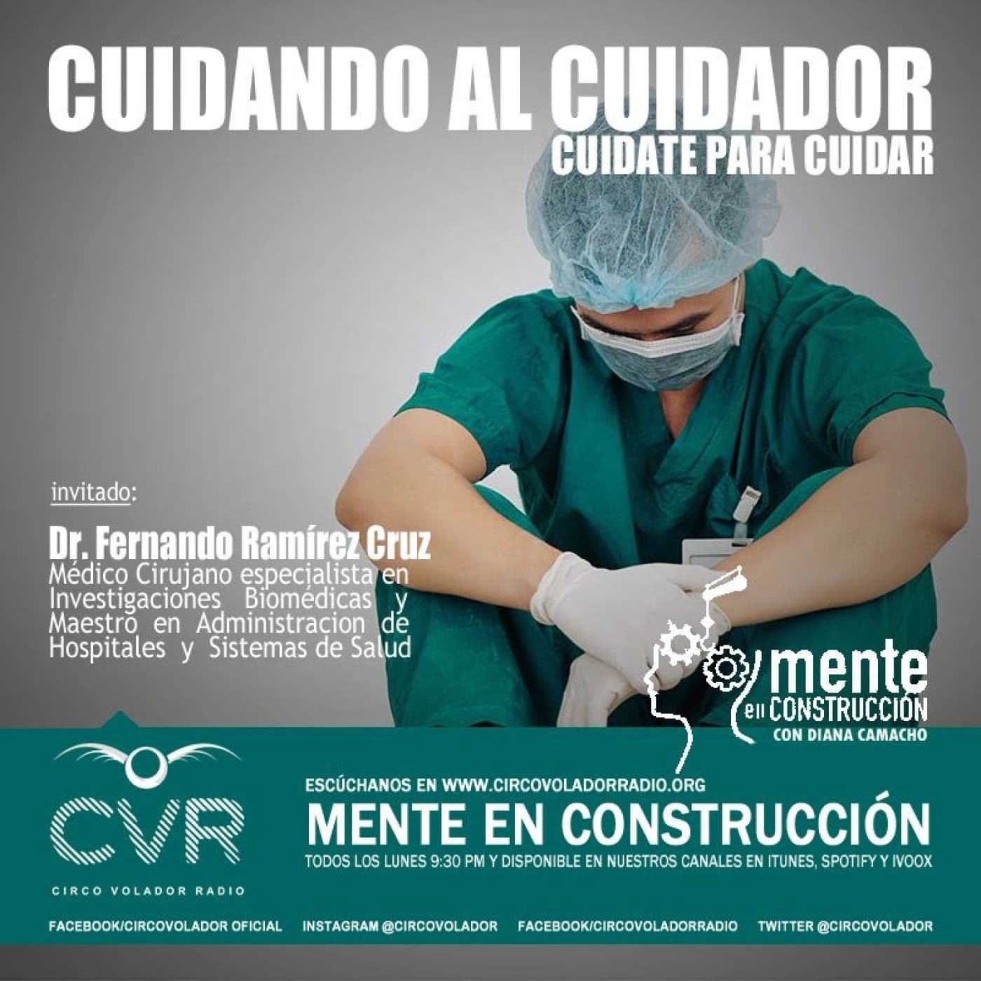 cuidando al Cuidador,cuidate para cuidar - Mente en Construccion cover