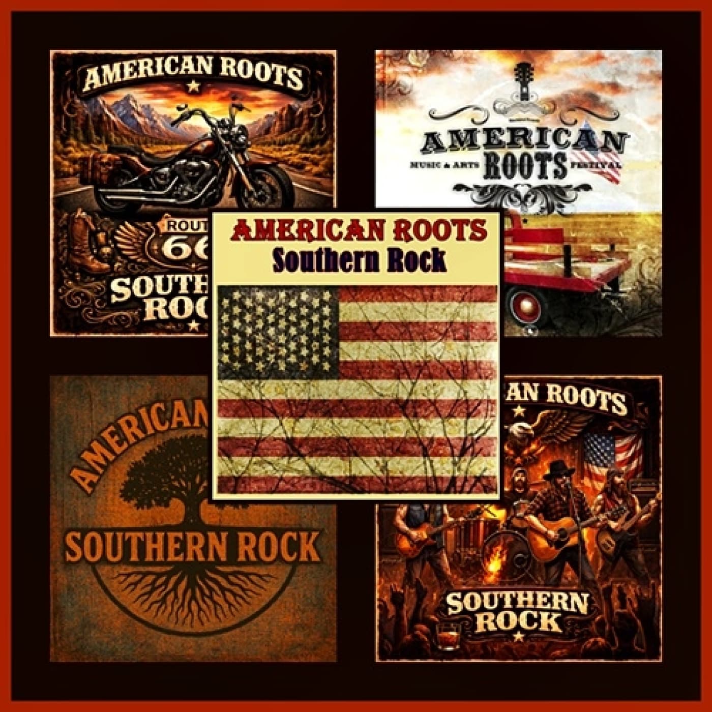 Part. 04 - American Roots Southern Rock en HDREV - La Buhardilla Del Bohemio cover