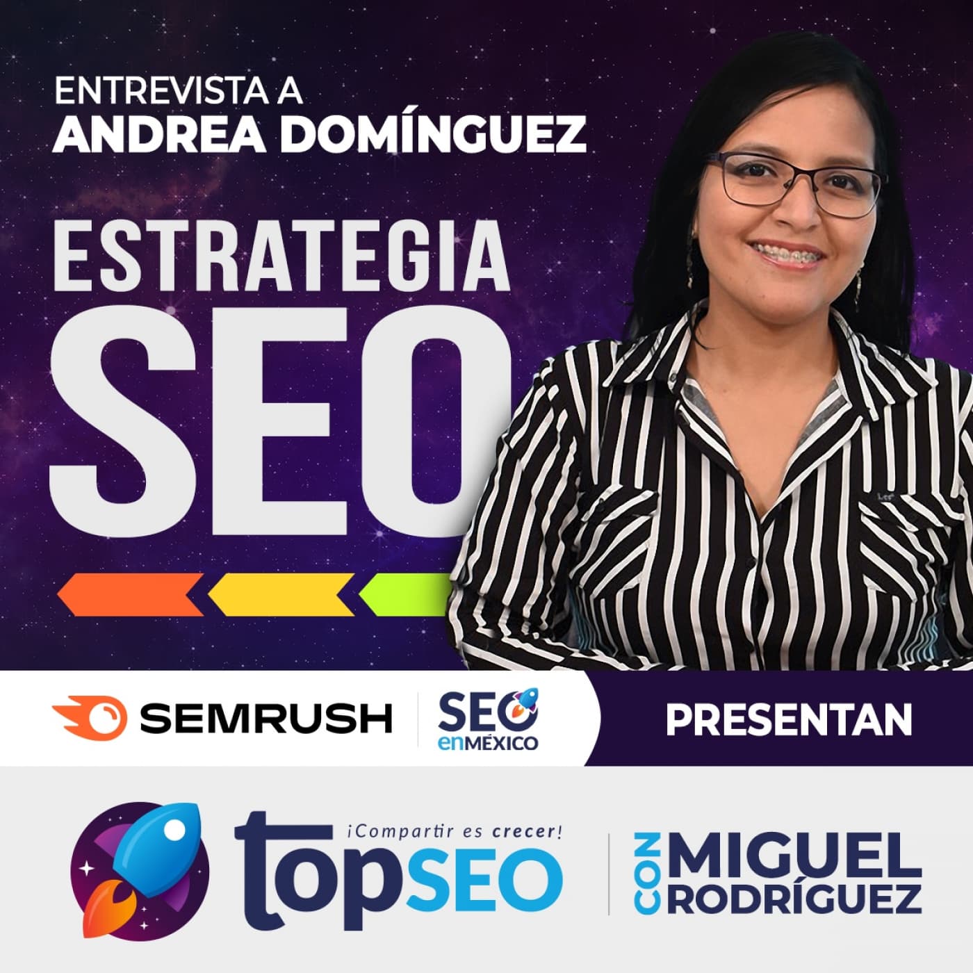 Estrategia SEO con Andrea Domínguez - TOP SEO cover