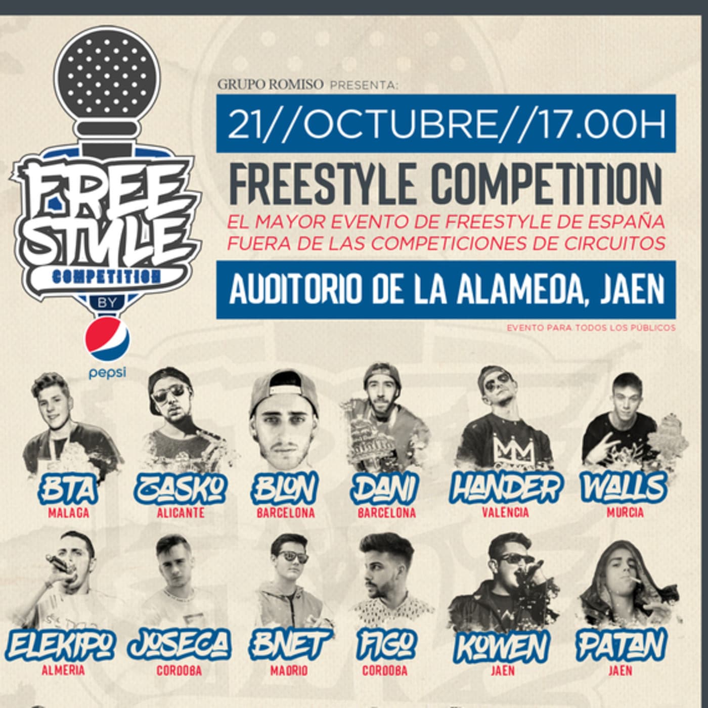 Freestyle competition Feria San Lucas Jaén - Onda Cero Jaén cover