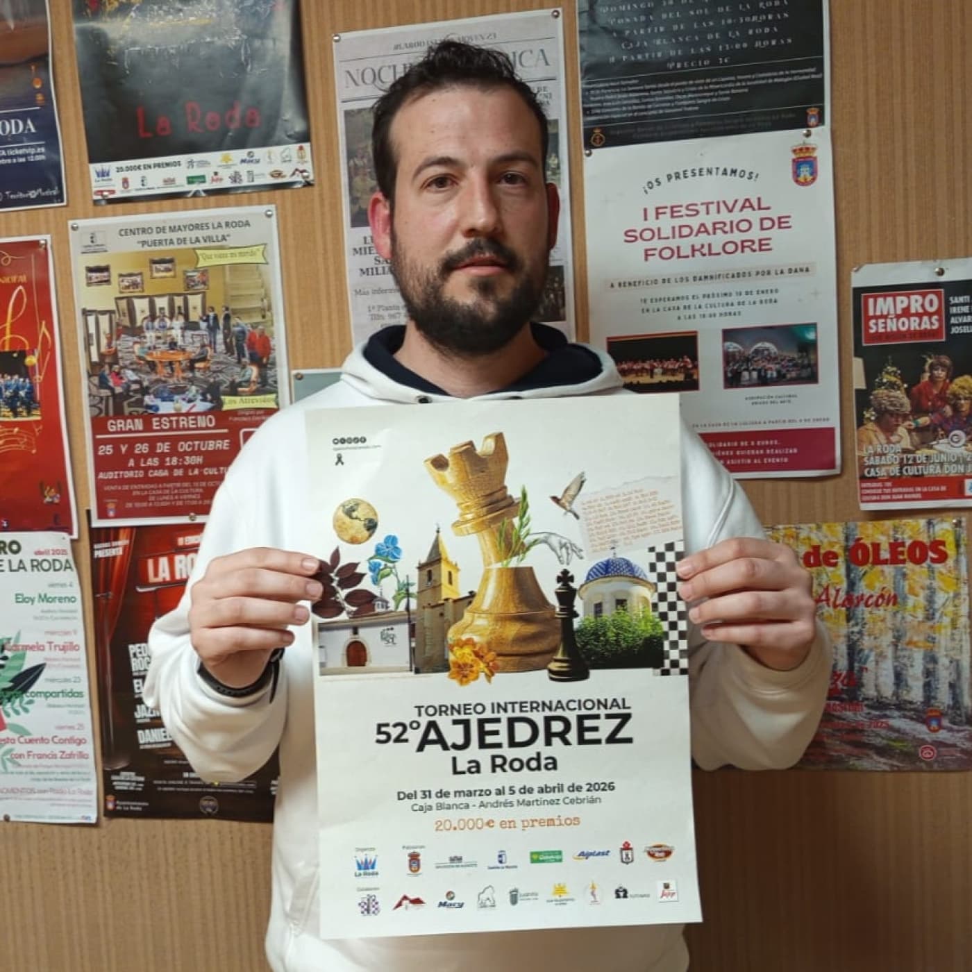 52 Torneo Internacional de Ajedrez de La Roda (31-03-2026) - Radio La Roda cover