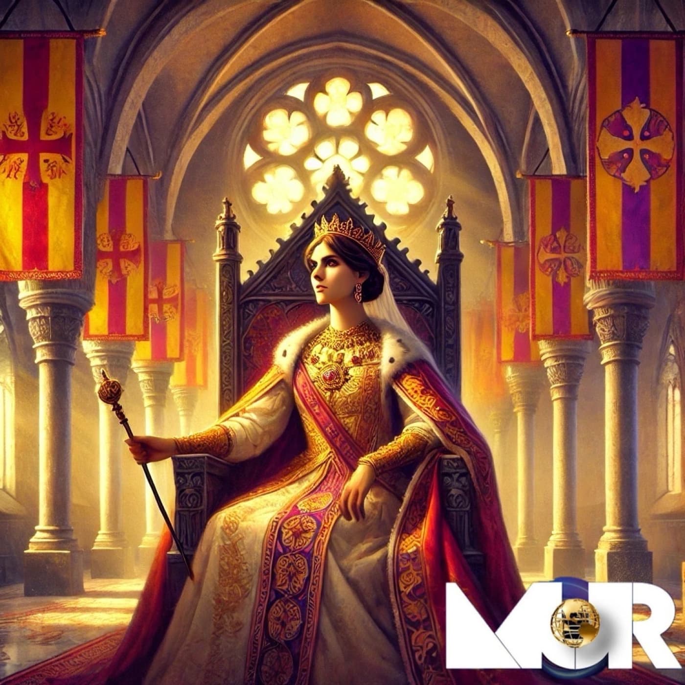 Reina de Sangre: Historia y Poder en la Edad Media - Misterioso universo en la red cover