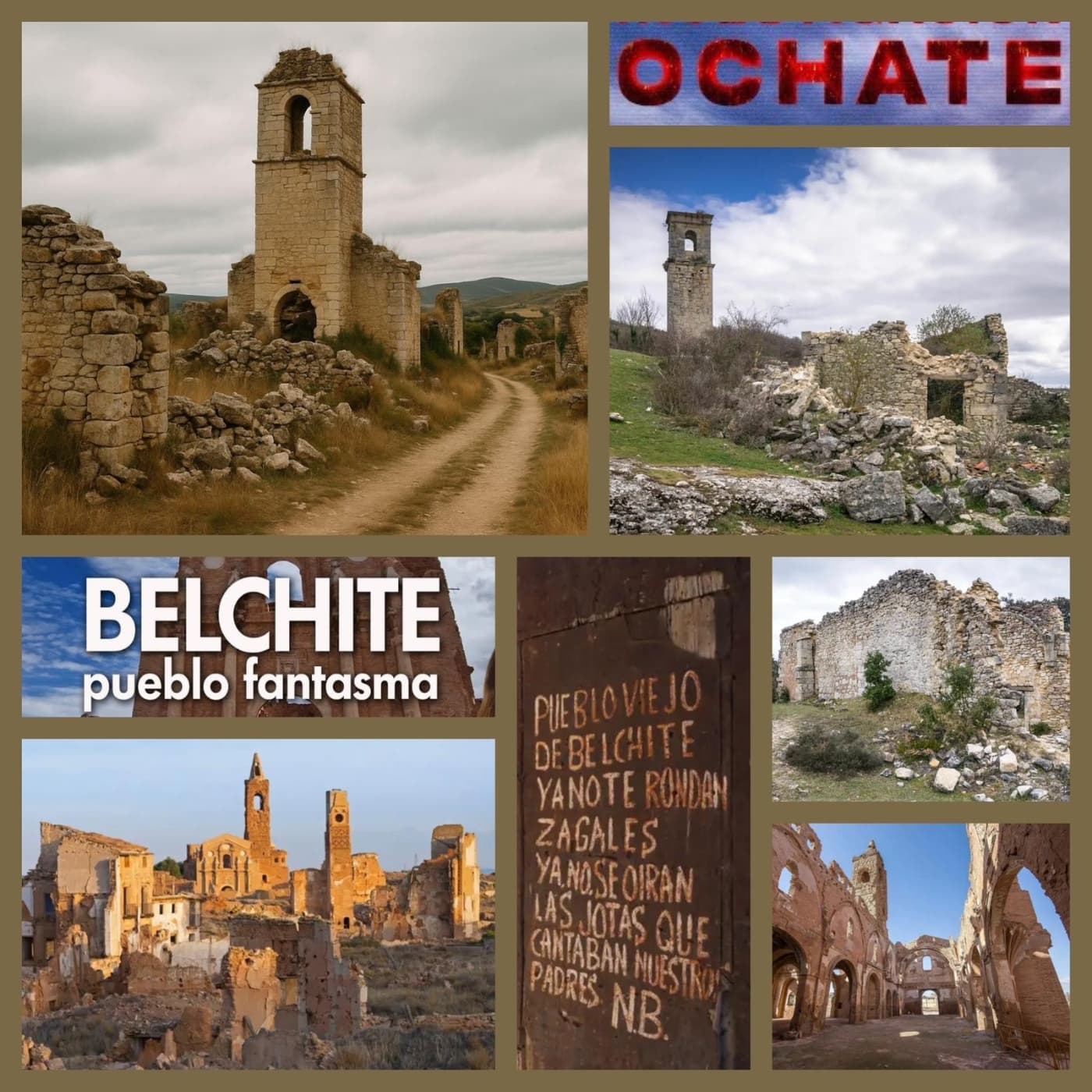 Ochate, Belchite… Historia, Leyendas y Mentiras… - El Centinela del Misterio cover