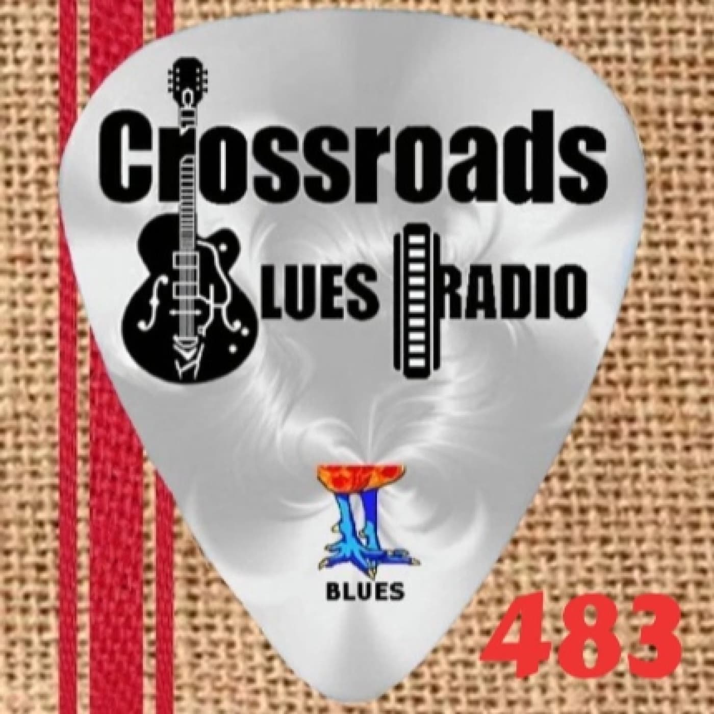 E483 "January Blues Selection" - Crossroads Blues RADIO cover