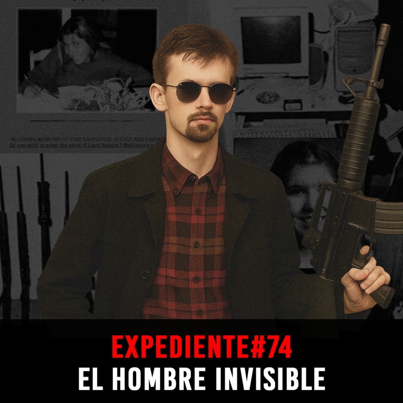 EXPEDIENTE #74: Liam Youens | El Hombre Invisible - INVESTIGADICTOS True Crime cover