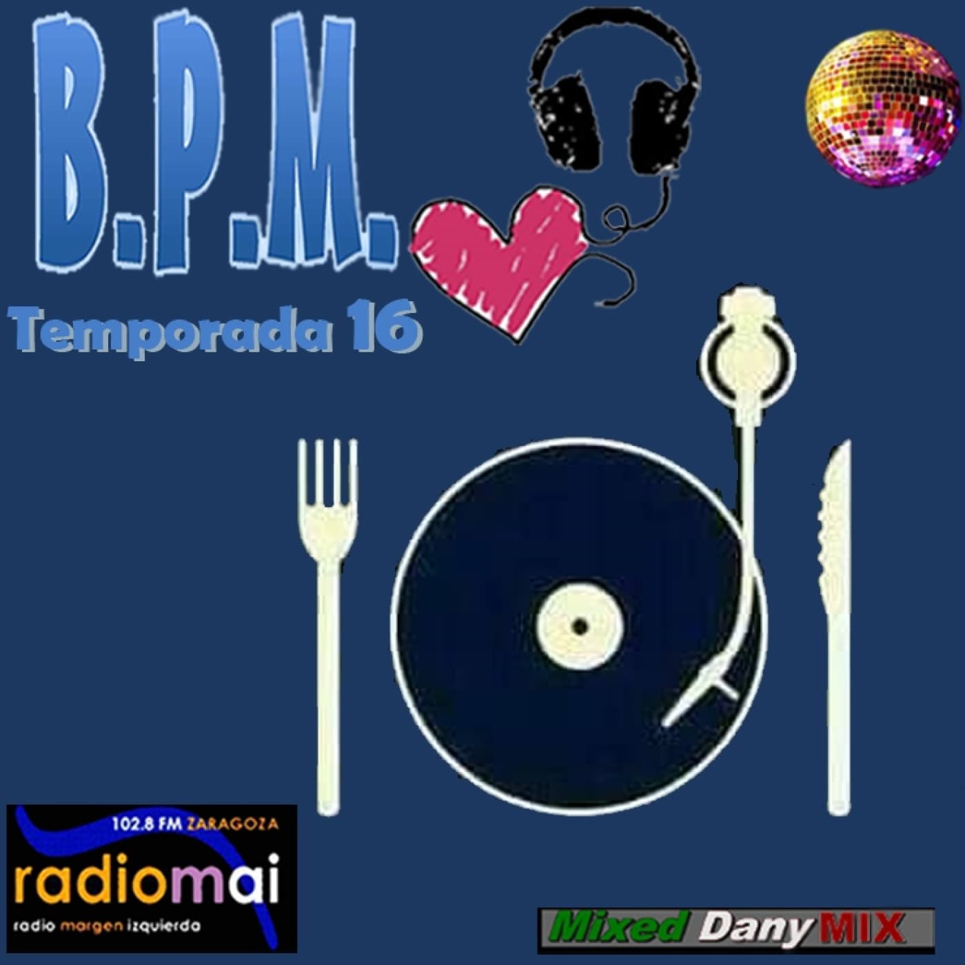 BPM-P669T16x33 - Remixes Vol 05 (16-04-2026) Podcast - BPM Radio Project cover