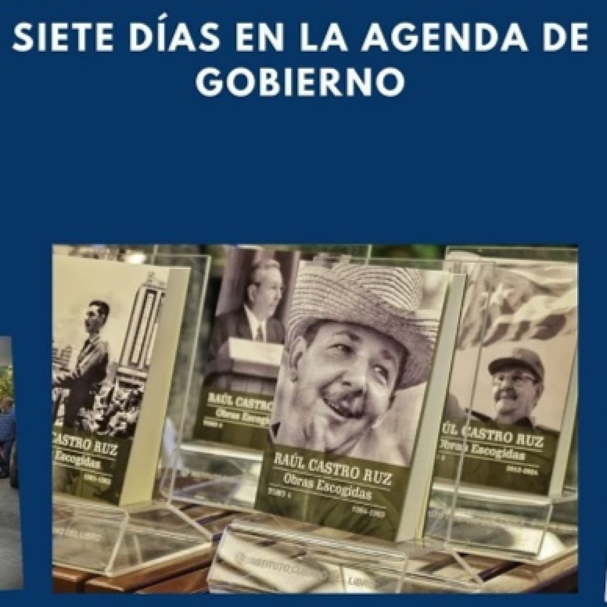 Siete días en la agenda de Gobierno - Radio Rebelde cover
