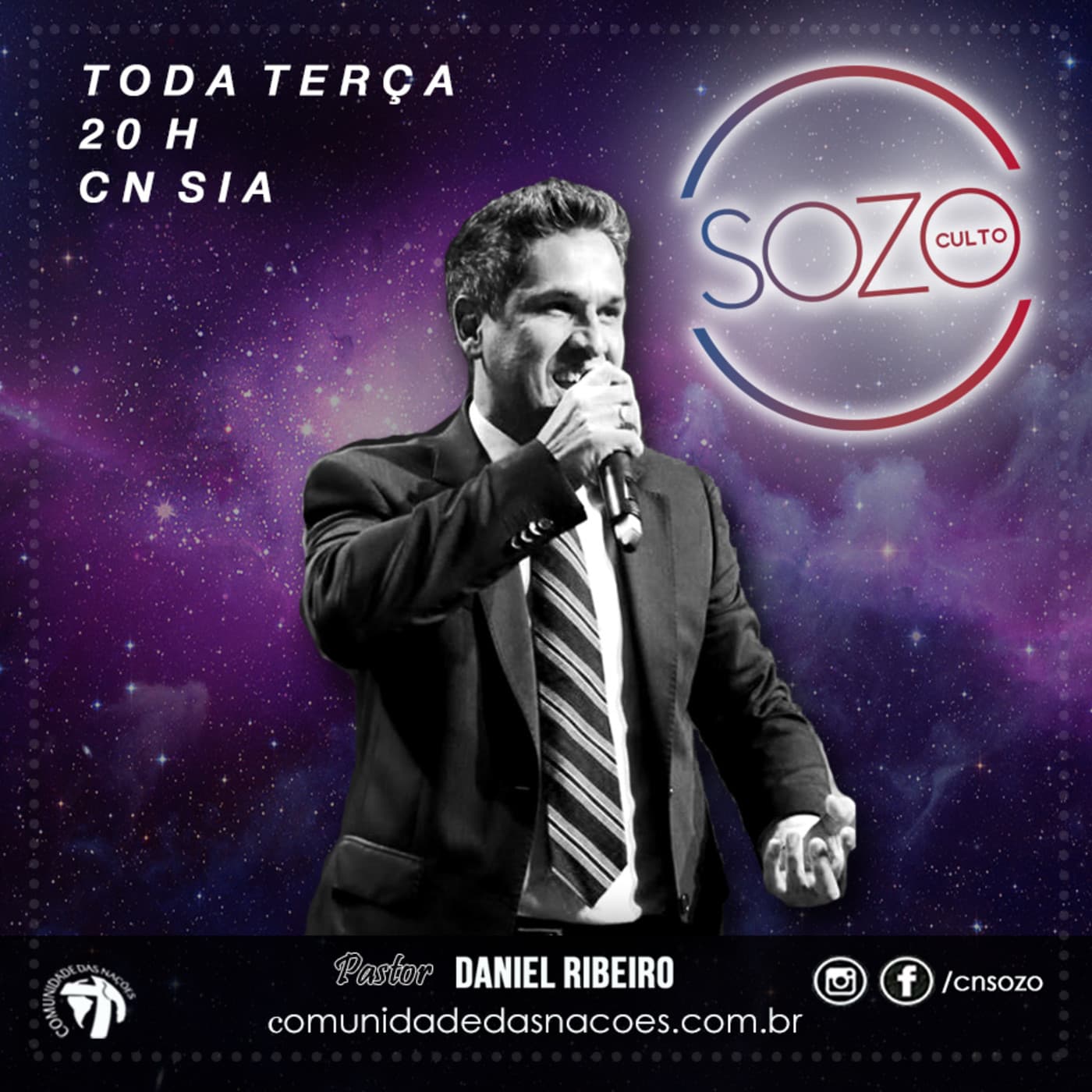 #011 - OS CÉUS ESTÃO ABERTOS - Culto SOZO - Pr. Daniel Ribeiro - CN SOZO cover