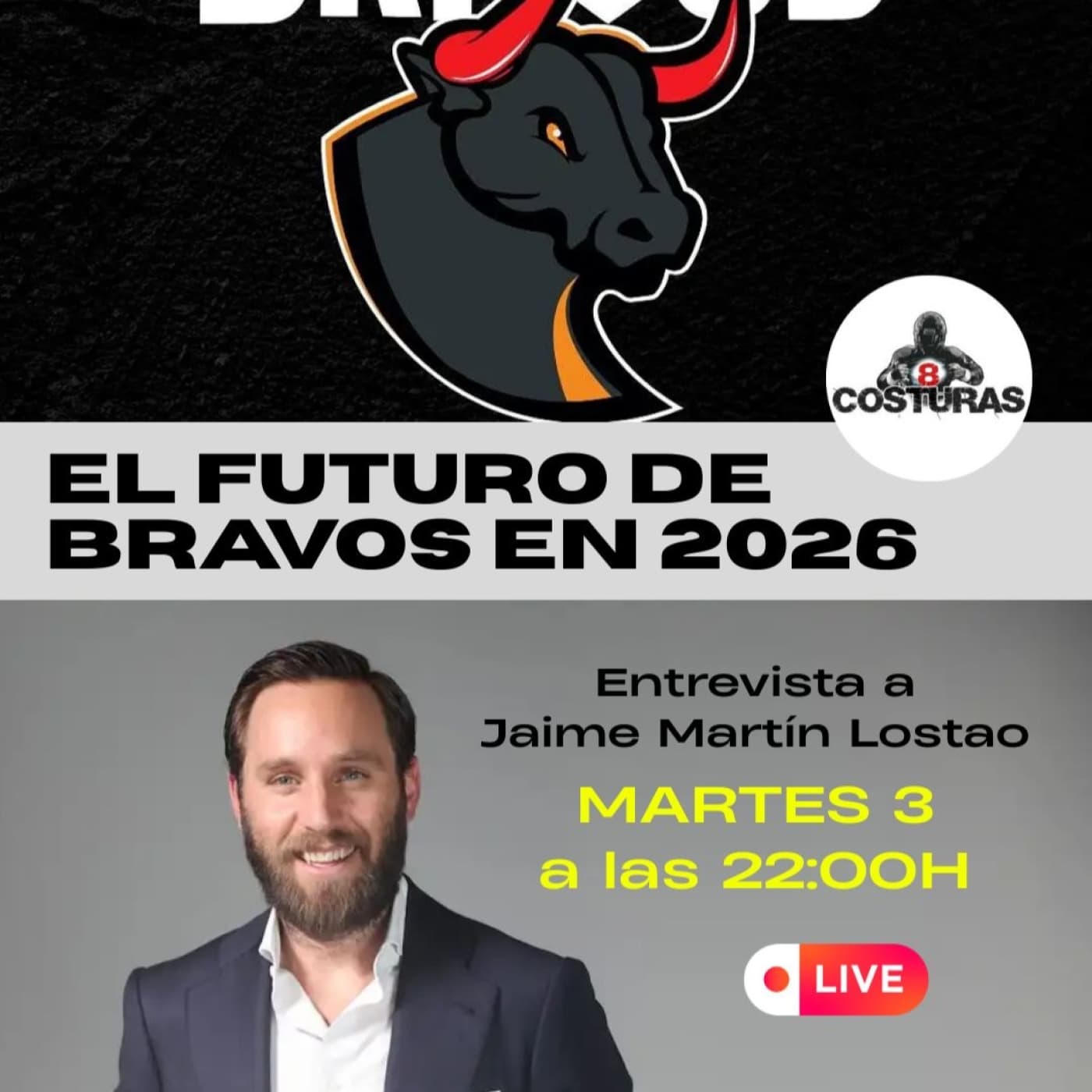 Especial Madrid Bravos 2026 - 8 Costuras cover
