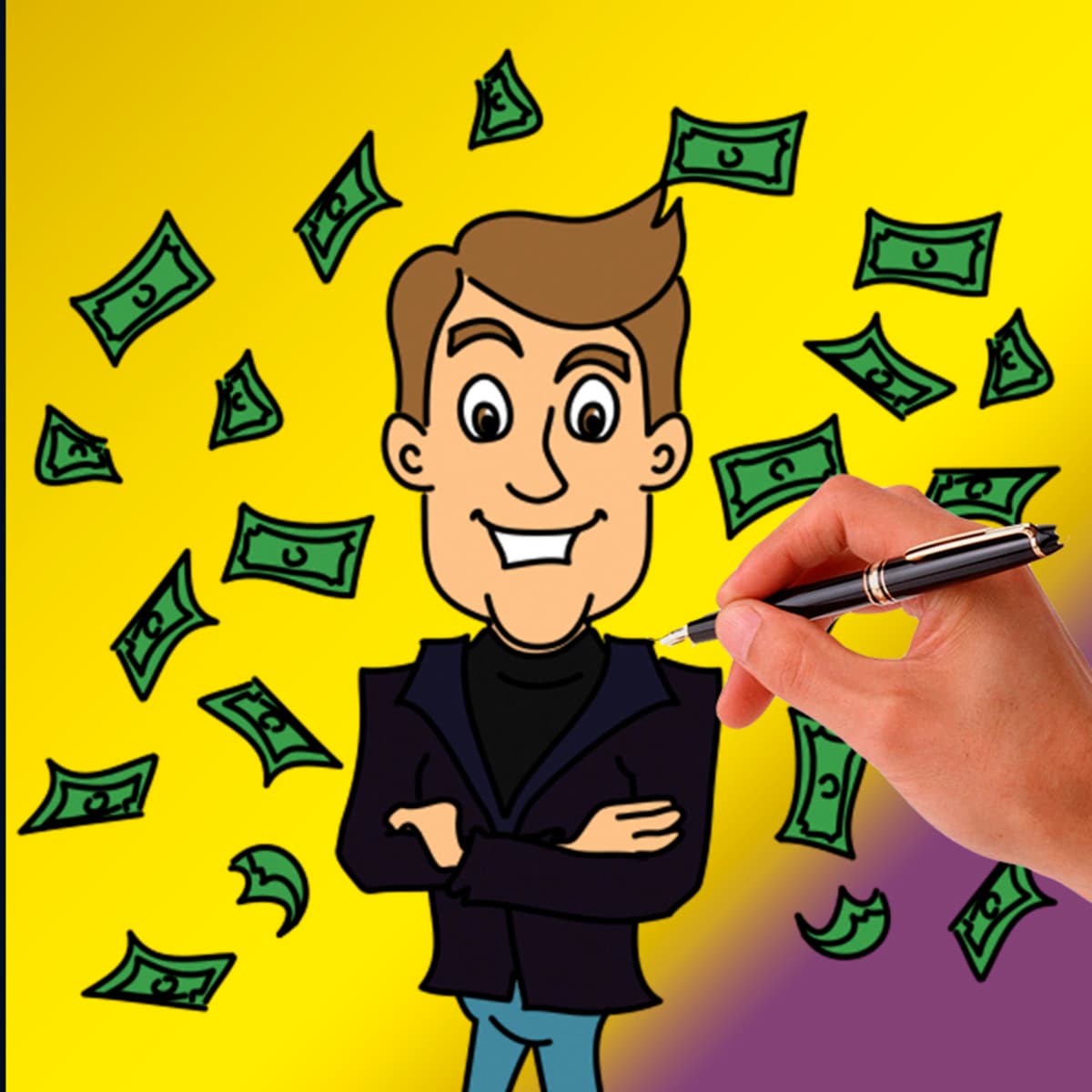 Queremos que seas rico - Donald Trump y Robert Kiyosaki - Resumen animado en español - Ideas Para Líderes cover