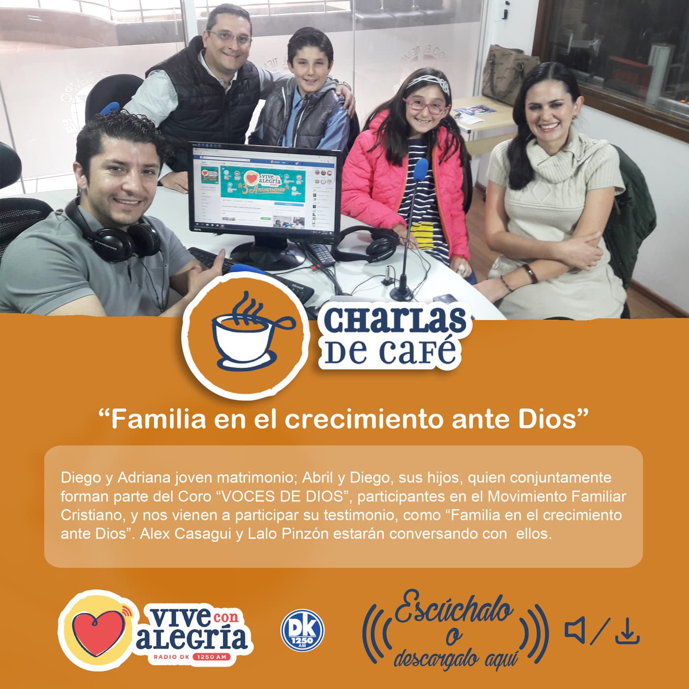 Charlas de Café - Familia en el crecimiento ante Dios - Charlas de Café cover