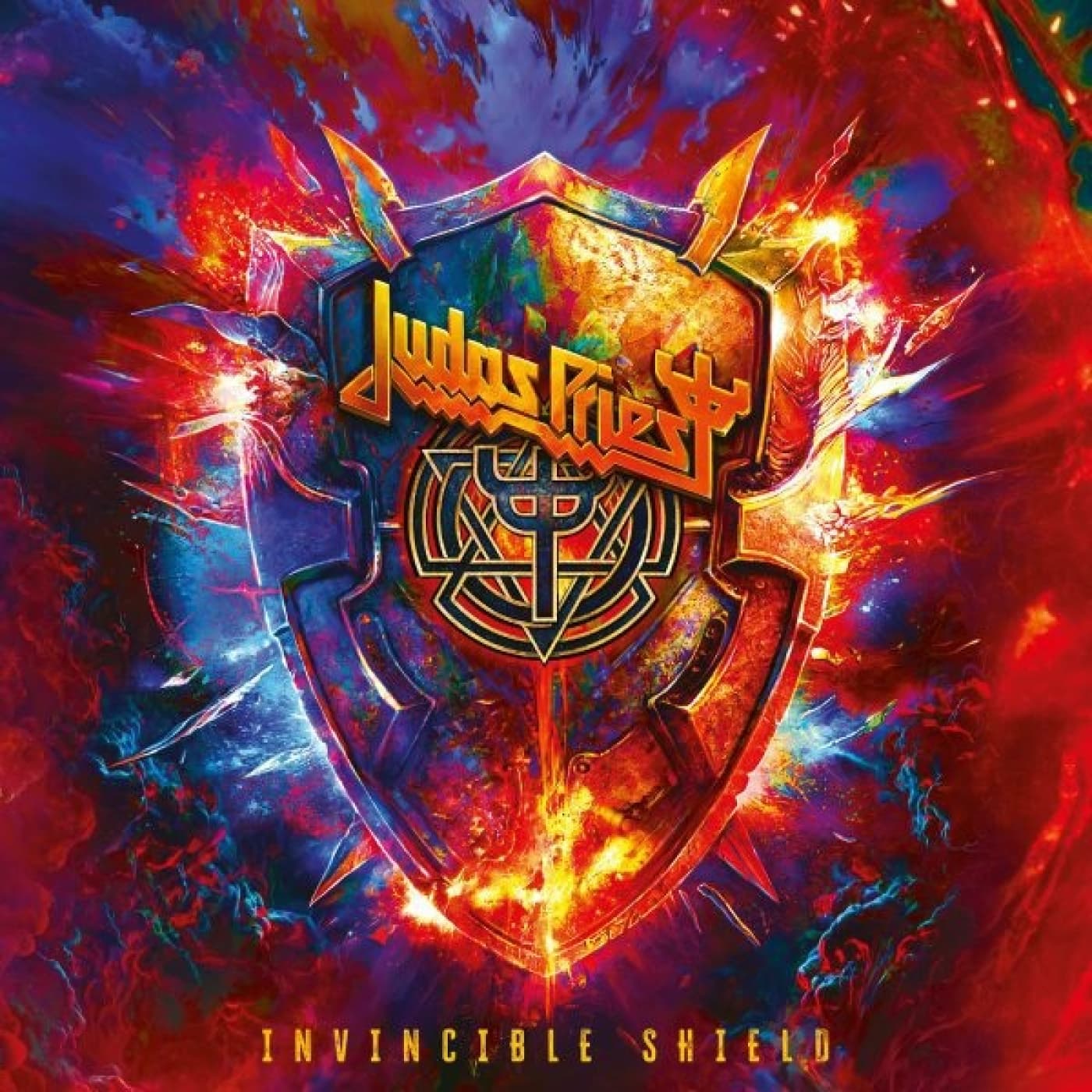 JUDAS PRIEST - Invincible Shield. 2024 - ROCK en Ingles cover