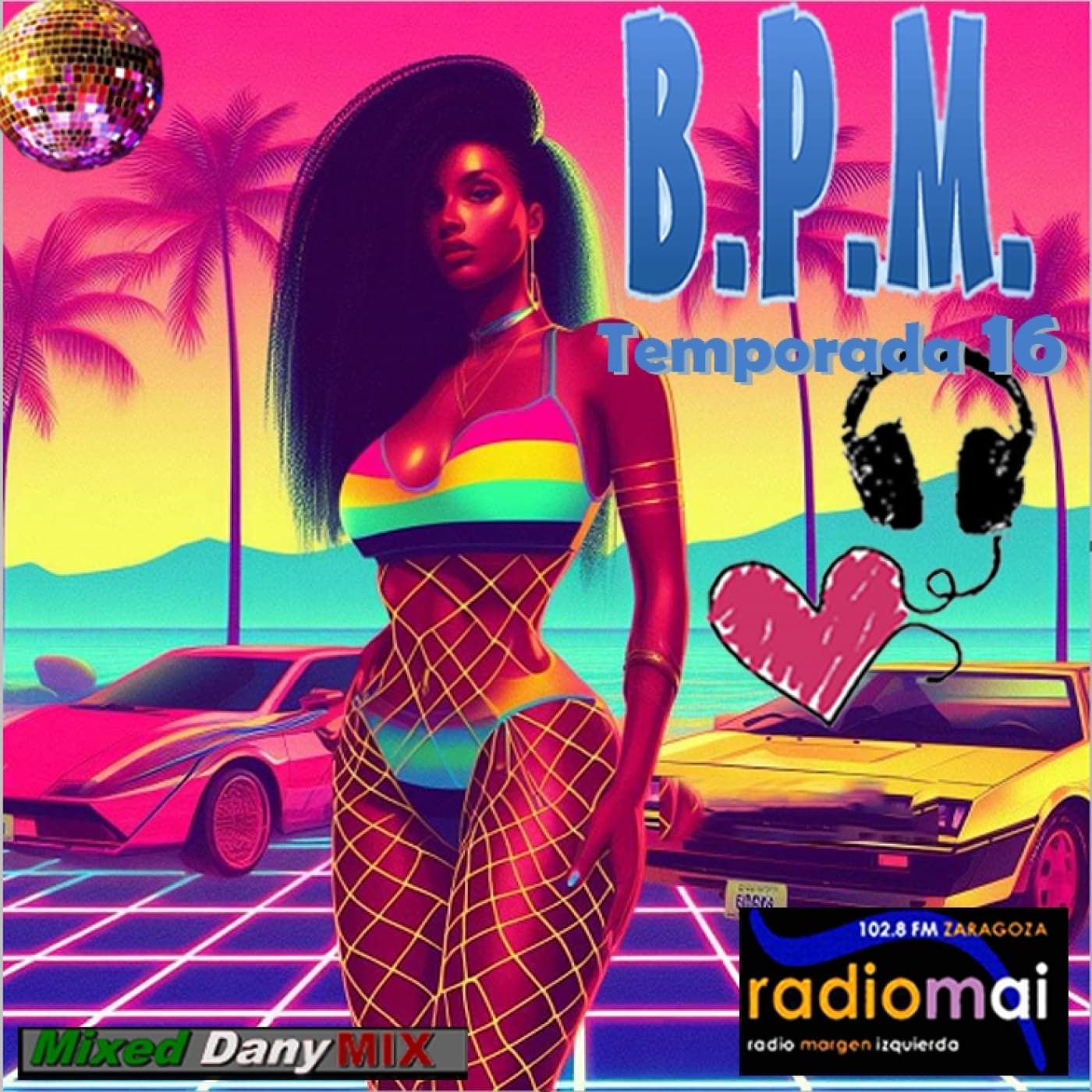 BPM-P664T16x28 - Hits 80s Vol 5 (12-02-2026) - Daniel Casanova DanyMix - BPM Radio Project cover