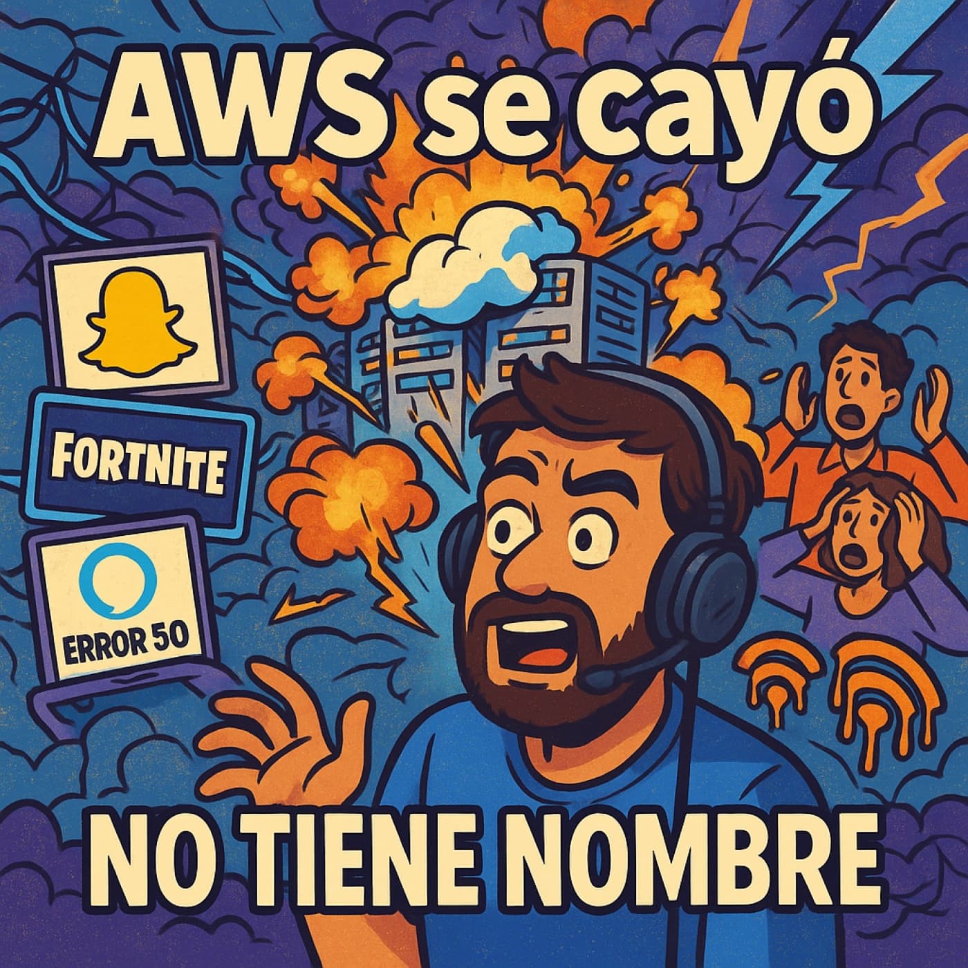 NTN 432 -  ️ AWS se cayó... y arrastró medio Internet - No Tiene Nombre cover