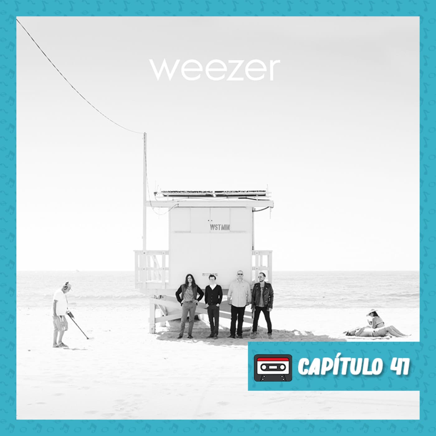 41. Weezer (White Album) - Weezer - P De Podcast cover